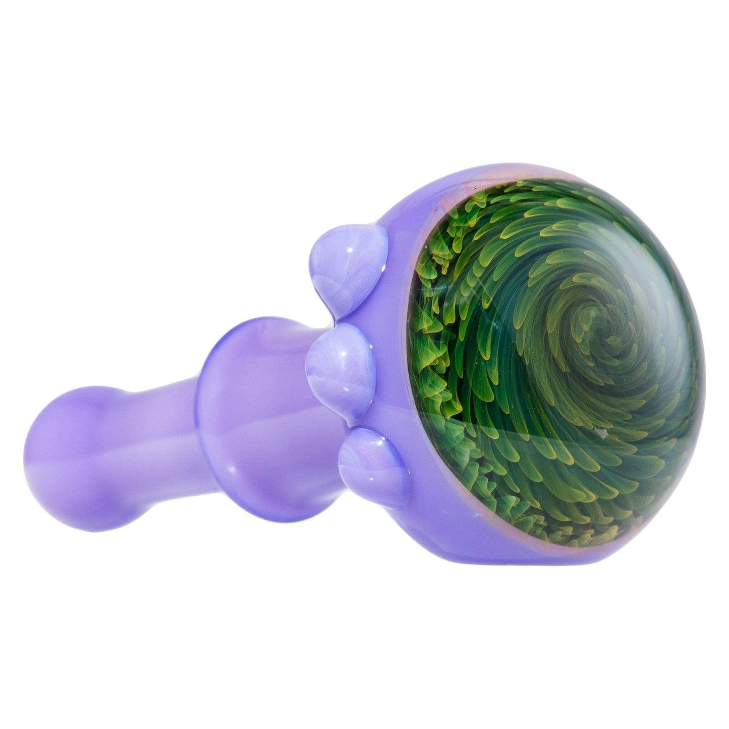 Crush Hand Pipe Eye Candy 3D Floral Slime Multi-Color 🌈 Glass Spoon Pipe