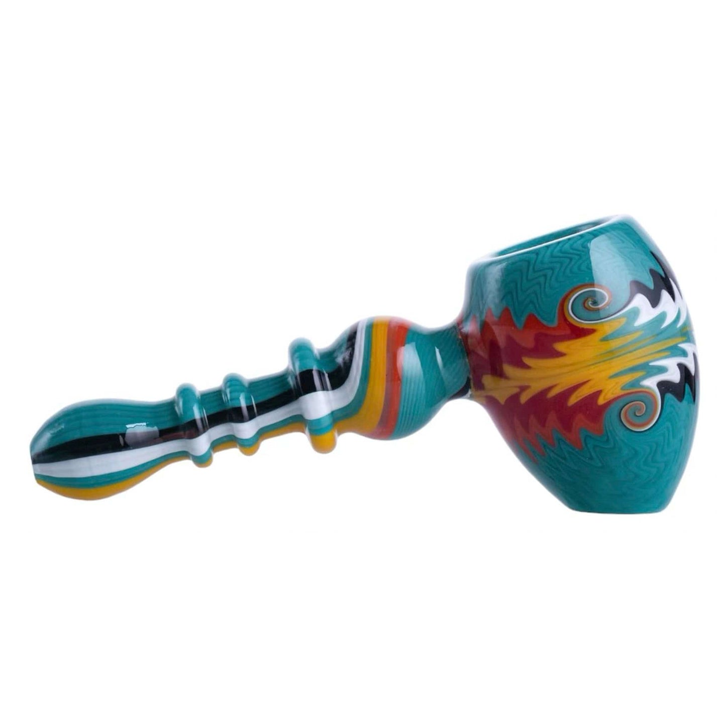 Crush Hand Pipe Tomahawk Eye Candy Bubblers