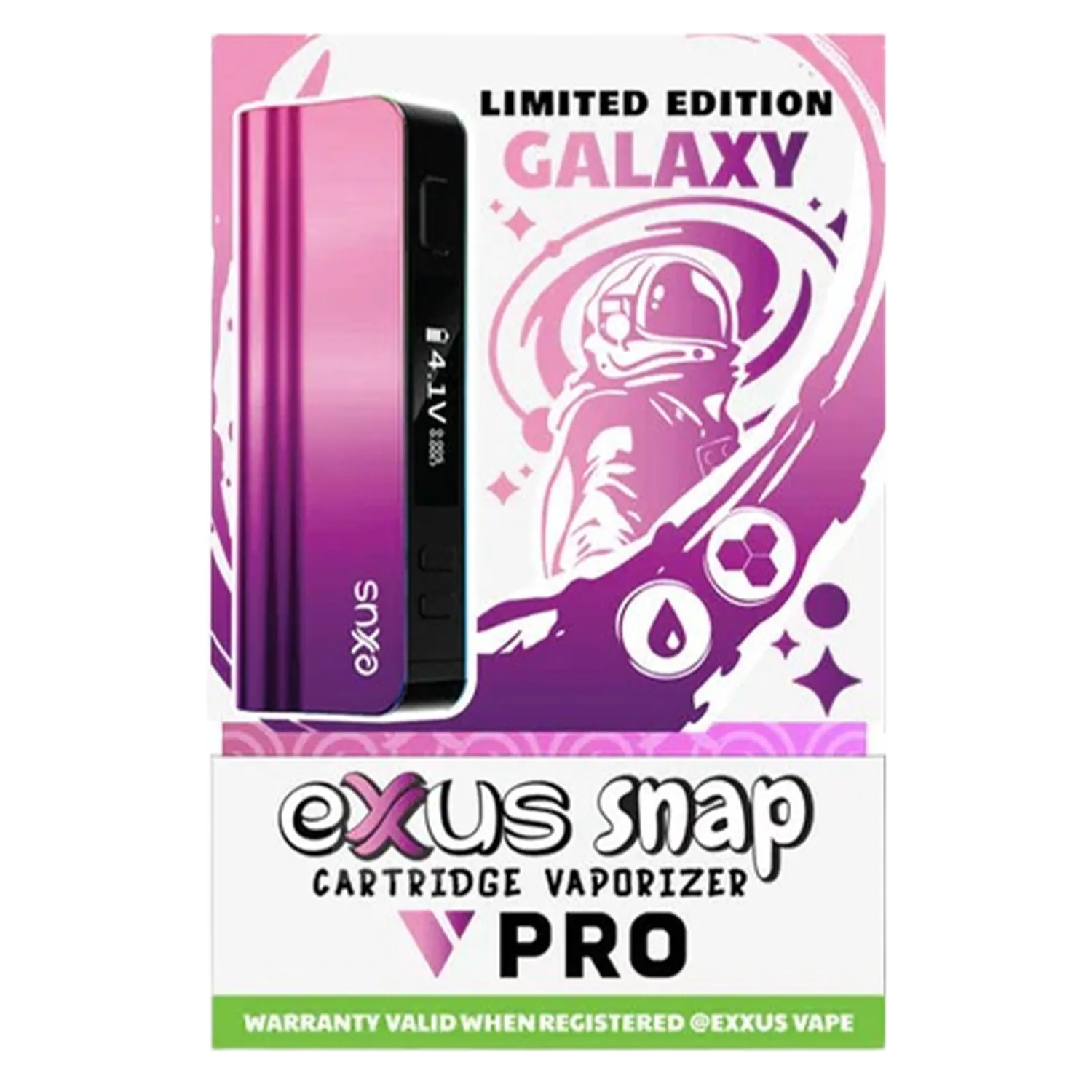 Exxus Vape Snap VV Pro Cartridge Vaporizer