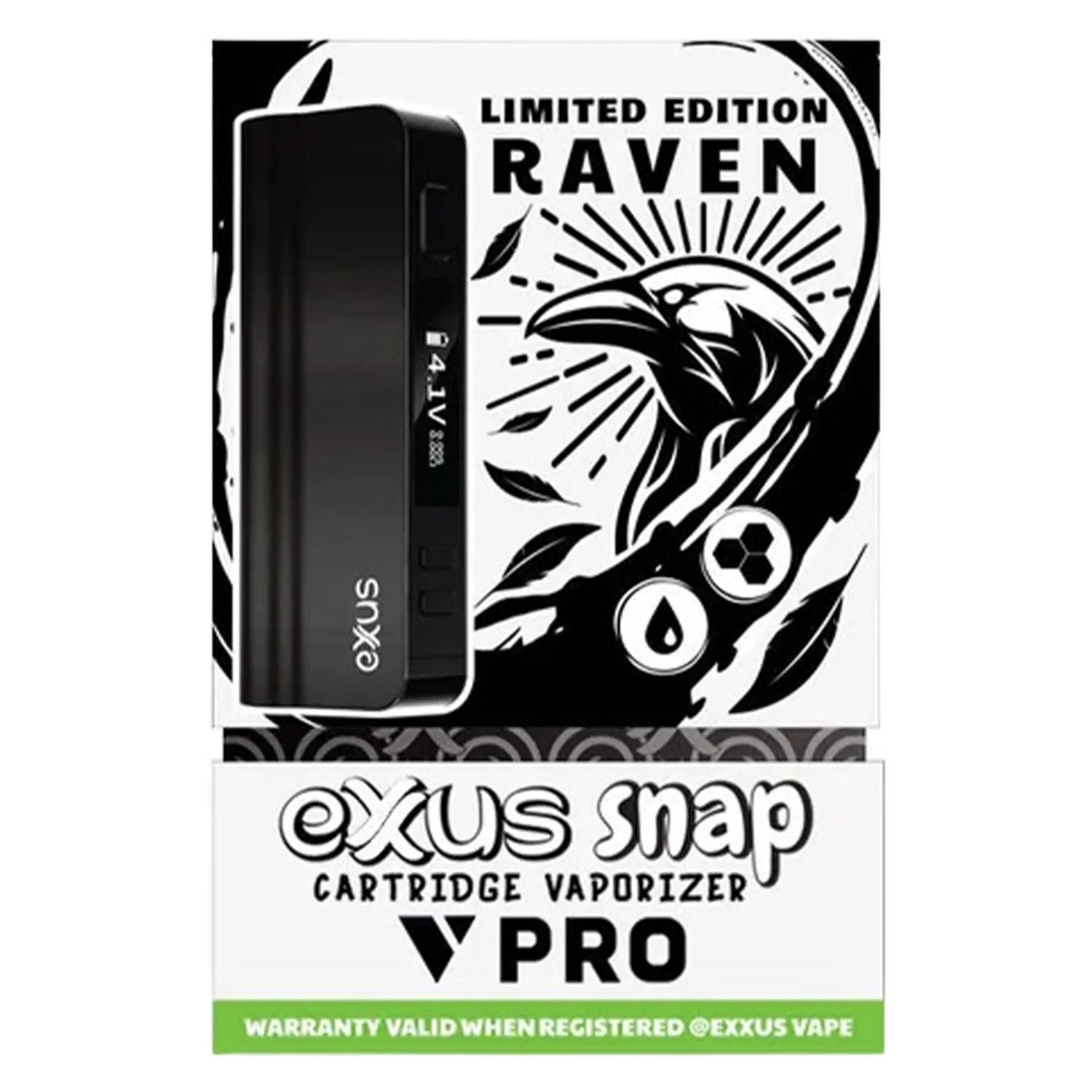 Exxus Vape Snap VV Pro Cartridge Vaporizer