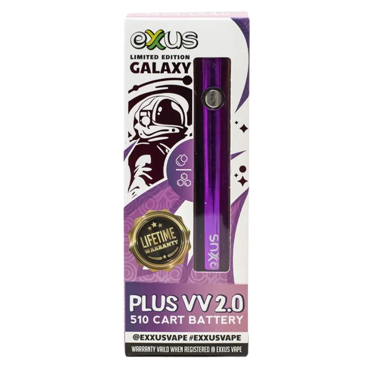 Exxus Vape Plus VV 2.0 Cartridge Vaporizer