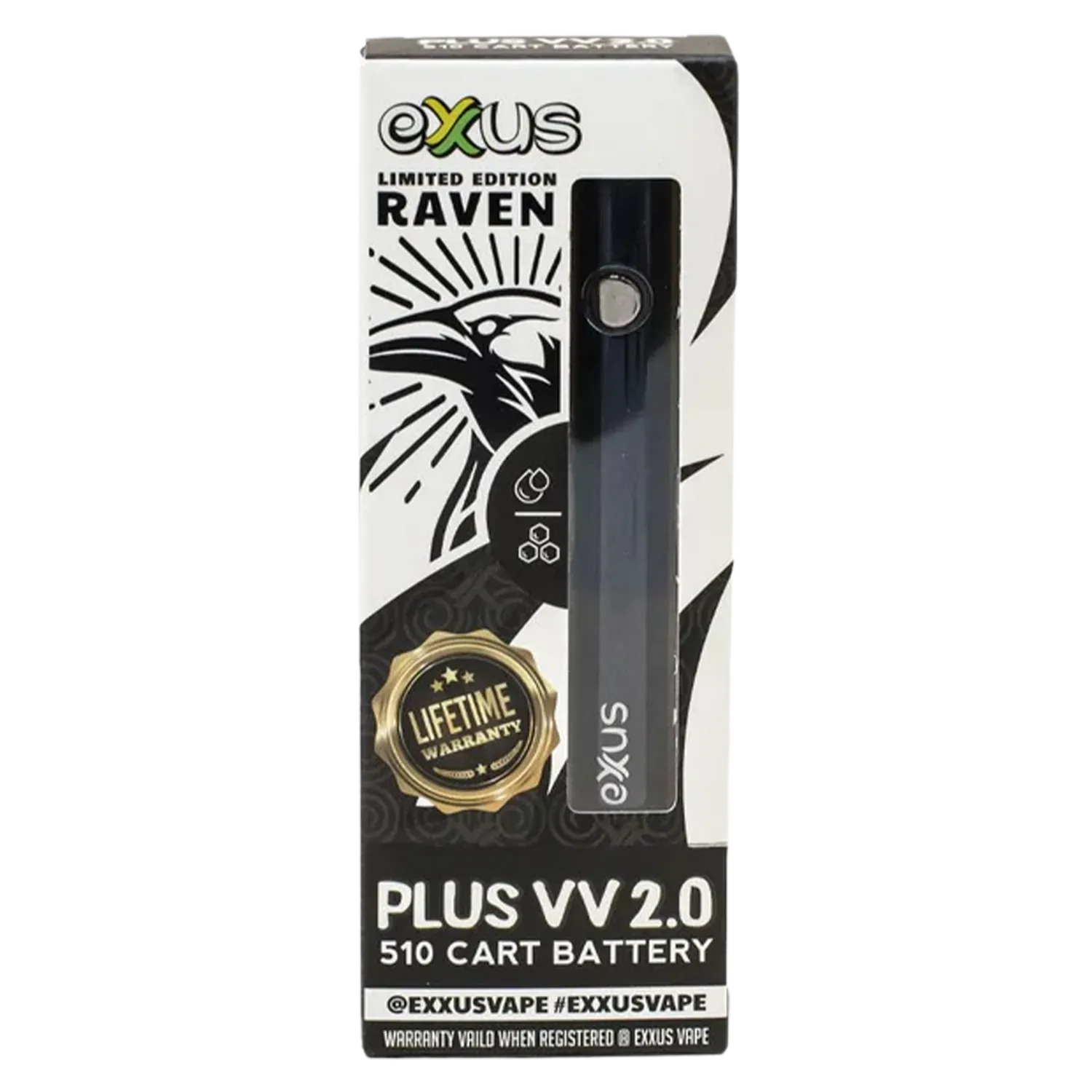 Exxus Vape Plus VV 2.0 Cartridge Vaporizer