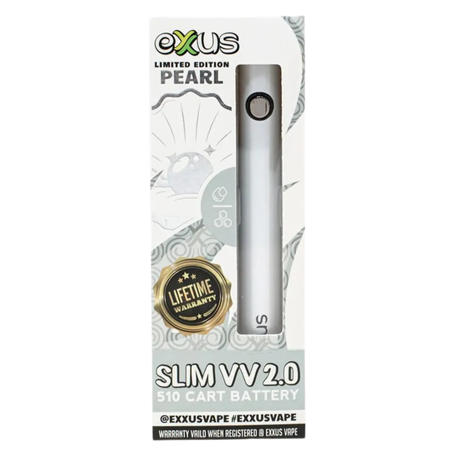Exxus Vape Slim VV 2.0 Cartridge Vaporizer