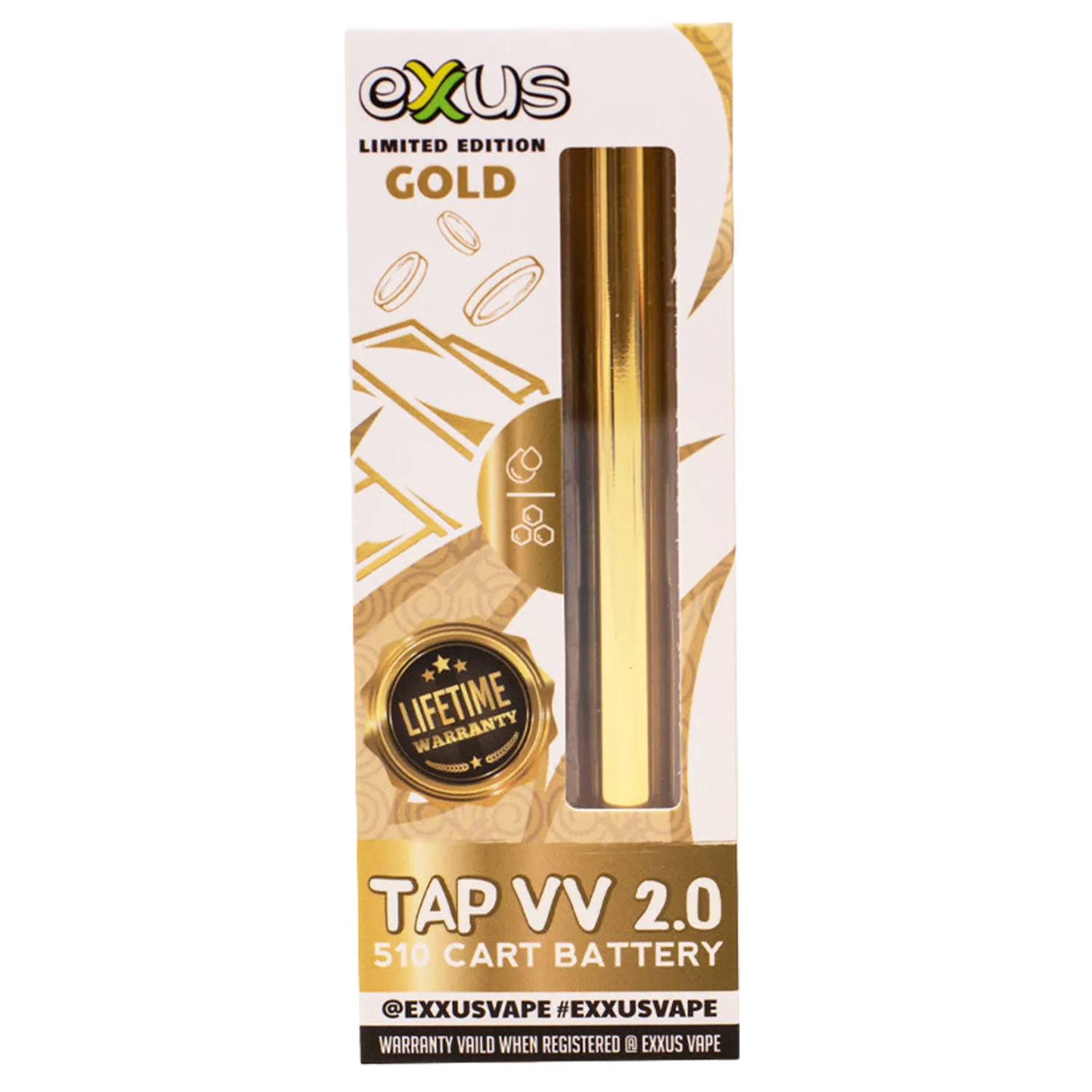 Exxus Vape Tap VV 2.0 Cartridge Vaporizer