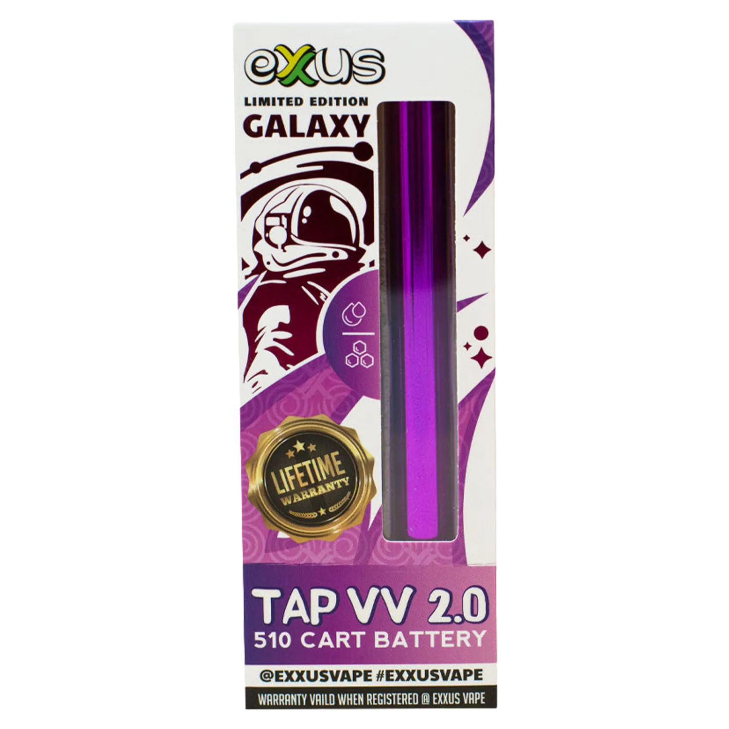 Exxus Vape Tap VV 2.0 Cartridge Vaporizer
