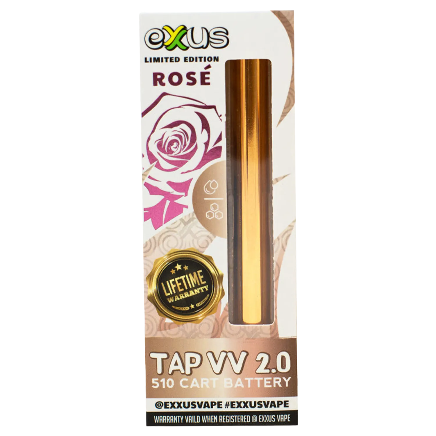 Exxus Vape Tap VV 2.0 Cartridge Vaporizer