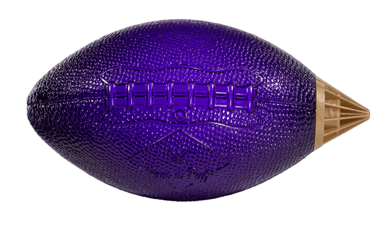 The PowerHitter Co. Hand Pipe Football Purple & Gold Authentic 2pk