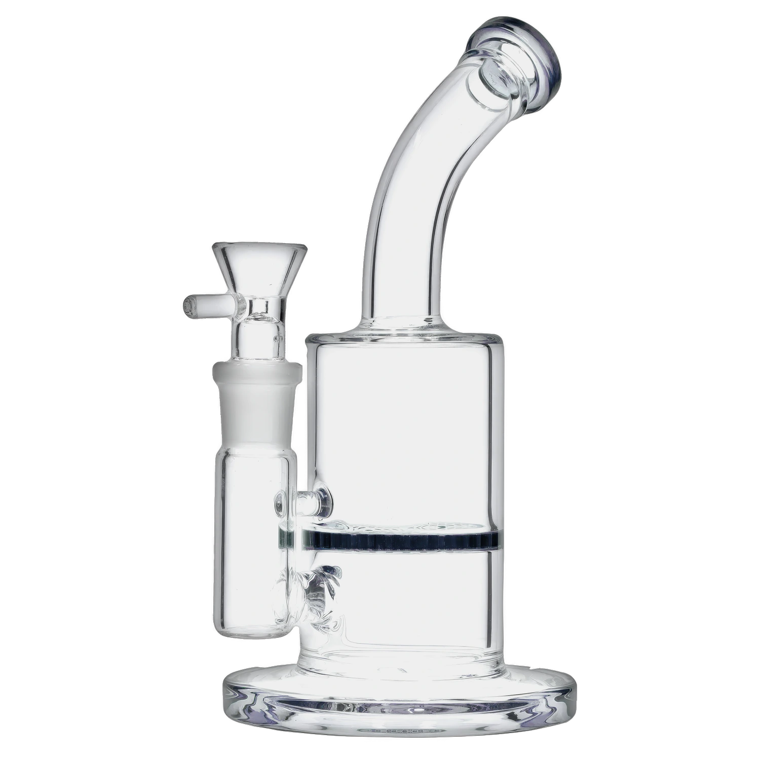 DHC Bent Neck w/ Honeycomb Perc Bong - 9 in.
