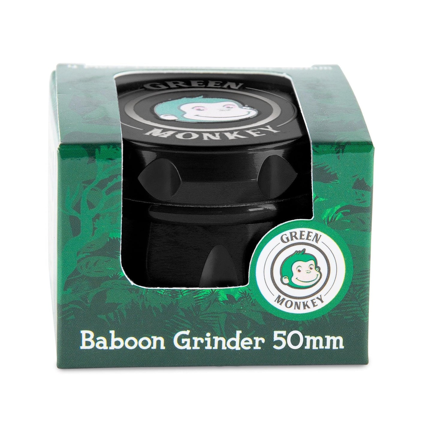 Green Monkey Grinders Baboon Crown 50mm Grinder