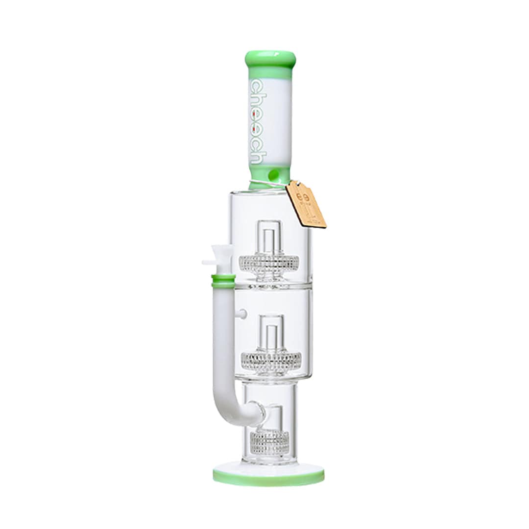 Cheech Glass Bong Green 19.5" The Big Behemoth Water Pipe