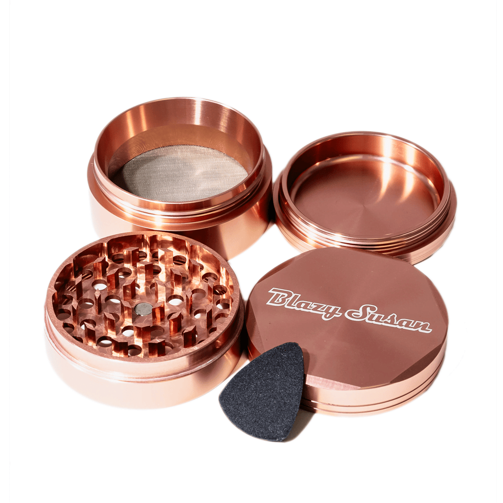 Blazy Susan 4-pc 3 Chamber Grinder