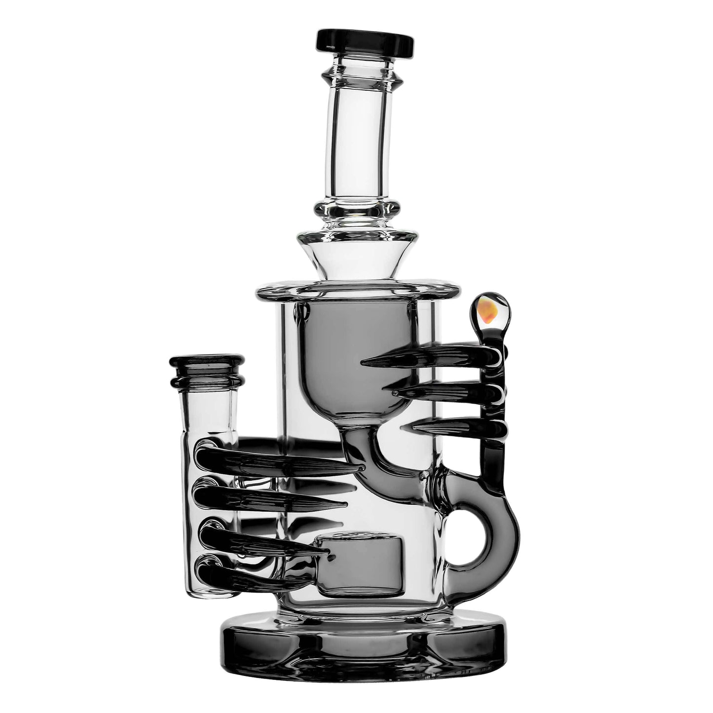 Calibear Water Pipe Transparent  Black HORN KLEIN RECYCLER