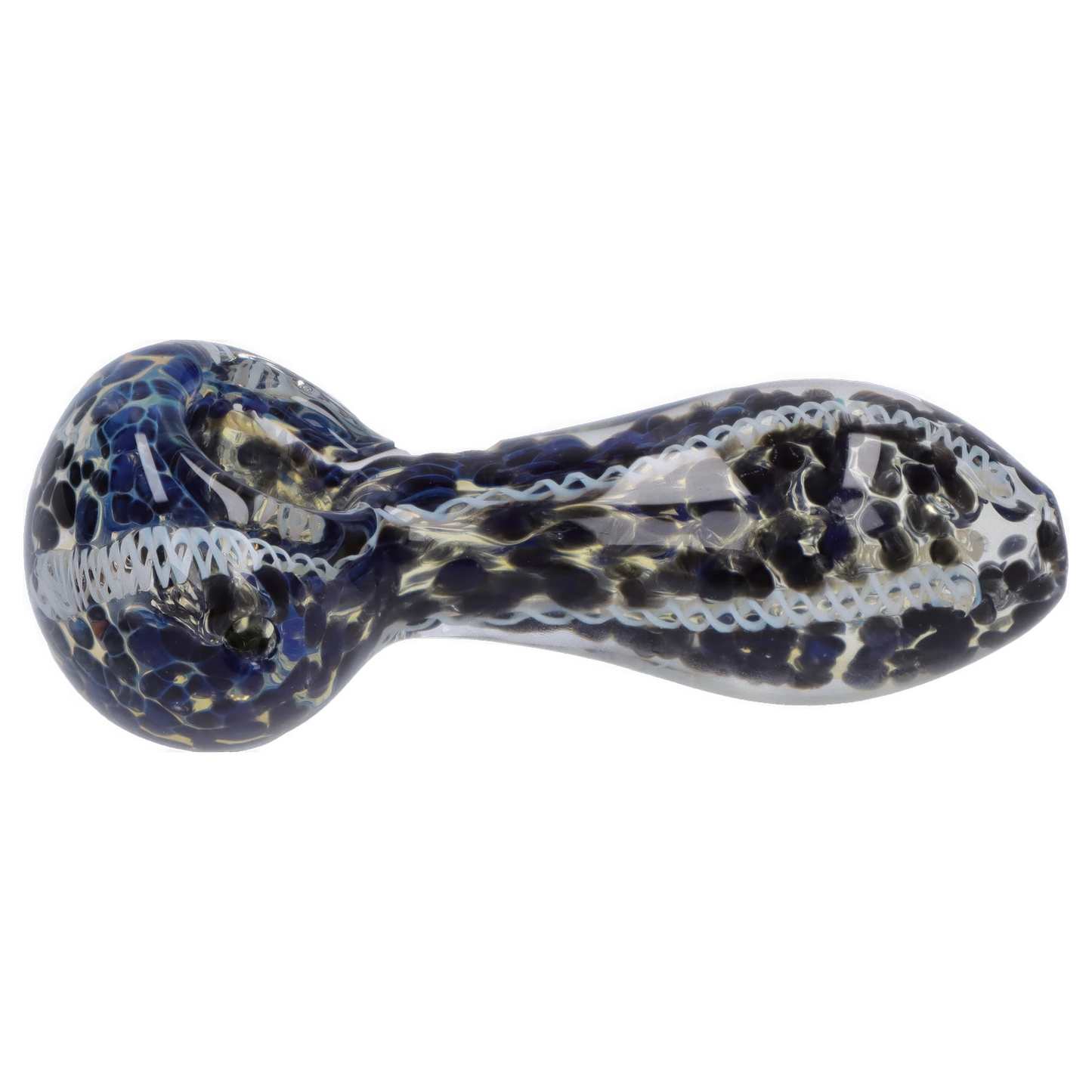 DHC 3-inch Glass Fumed Swirl Hand Pipe