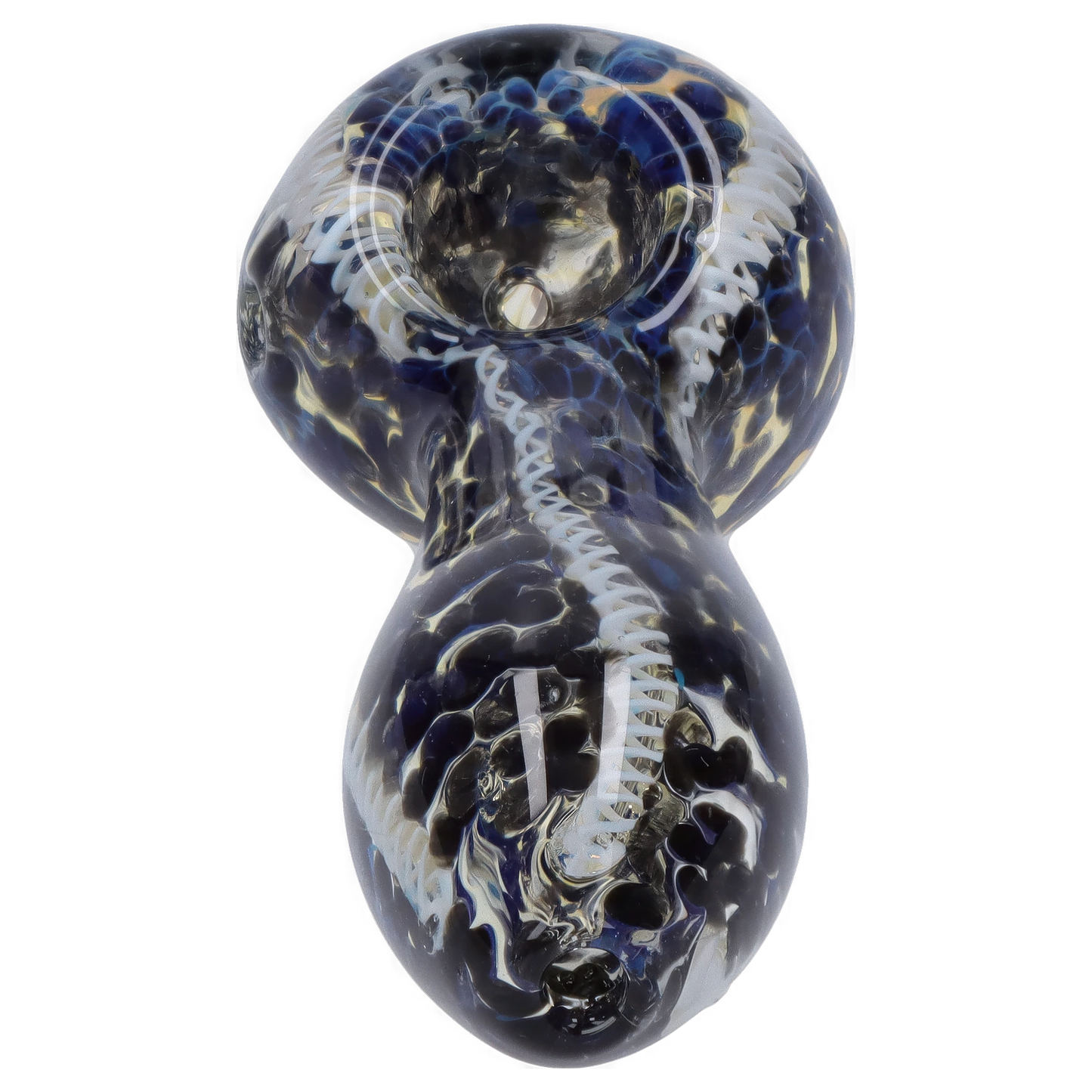 DHC 3-inch Glass Fumed Swirl Hand Pipe