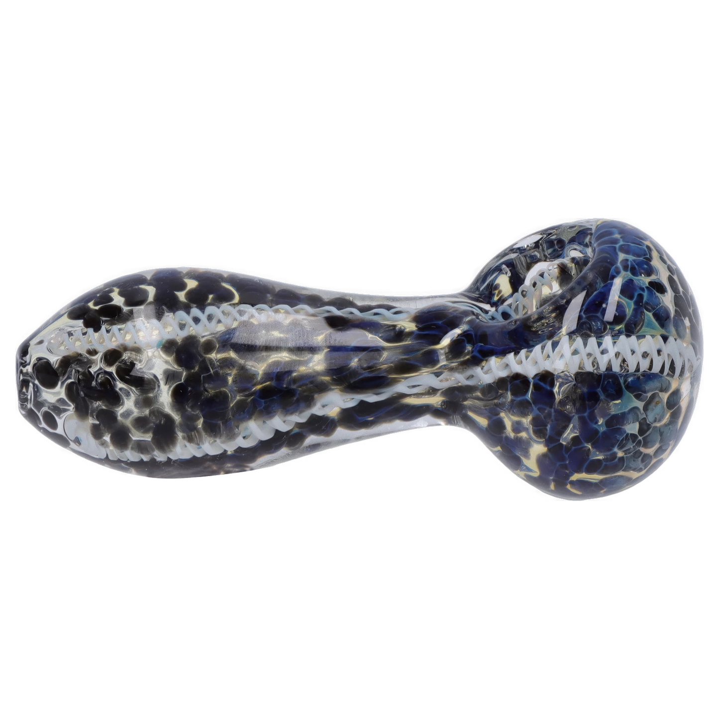 DHC 3-inch Glass Fumed Swirl Hand Pipe