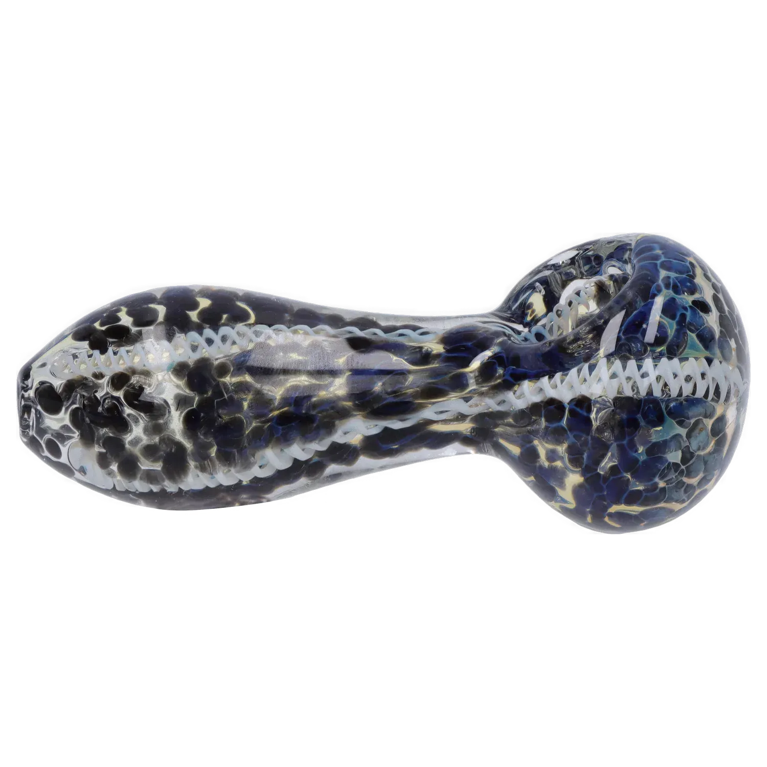 DHC 3-inch Glass Fumed Swirl Hand Pipe