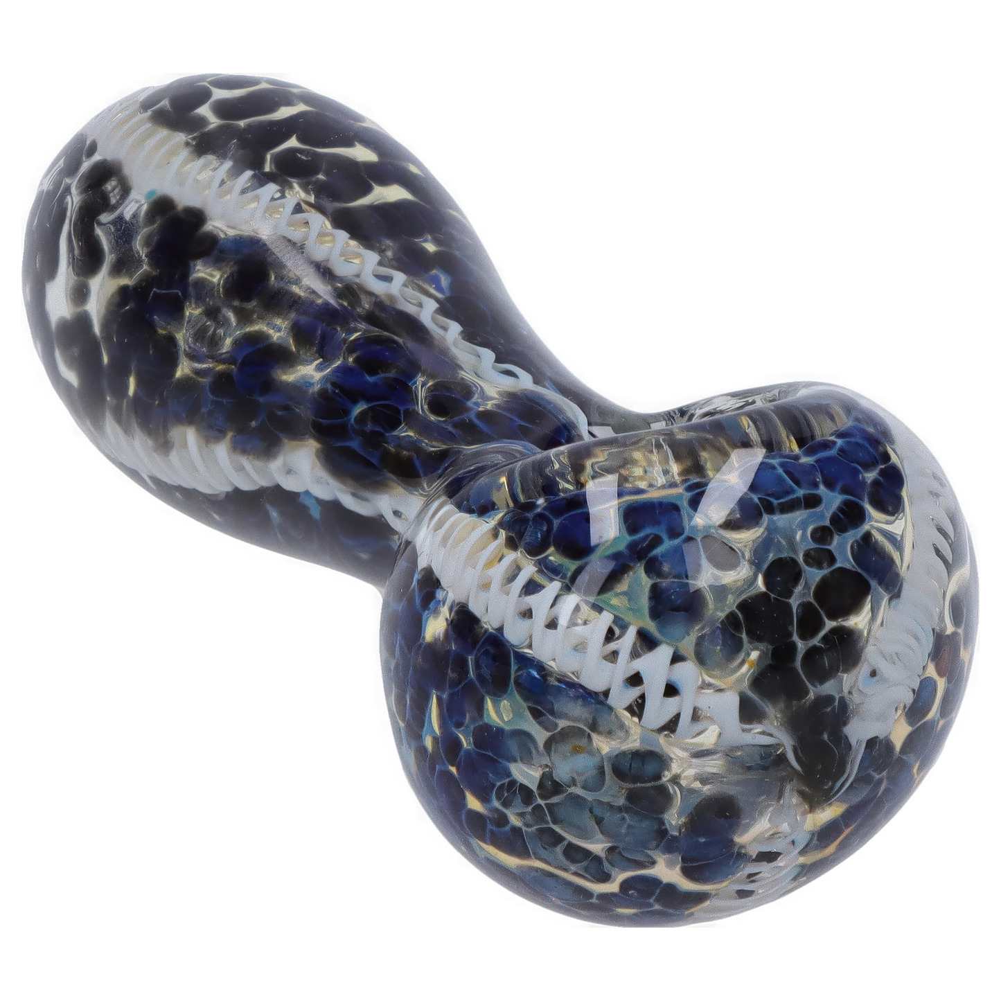 DHC 3-inch Glass Fumed Swirl Hand Pipe