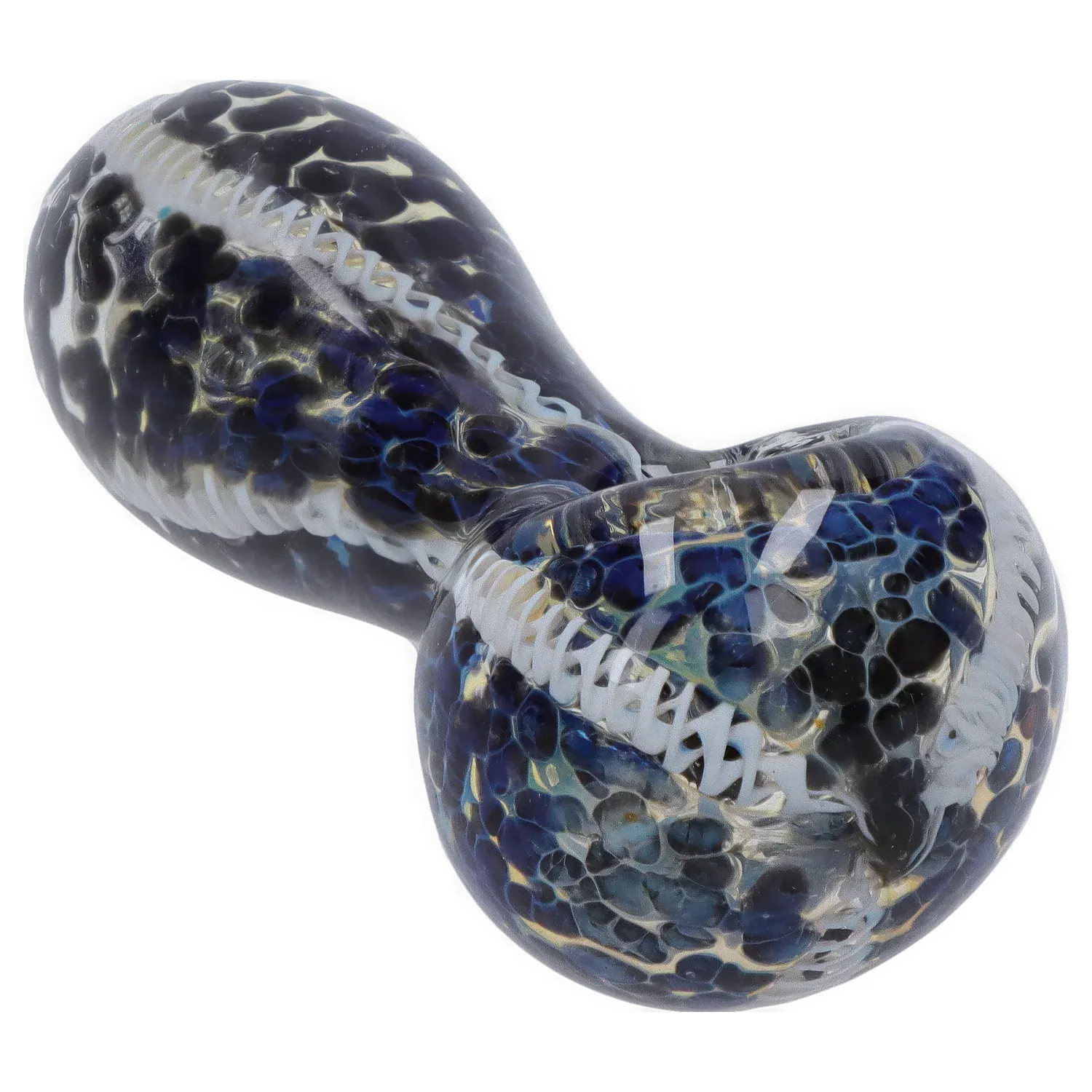 DHC 3-inch Glass Fumed Swirl Hand Pipe
