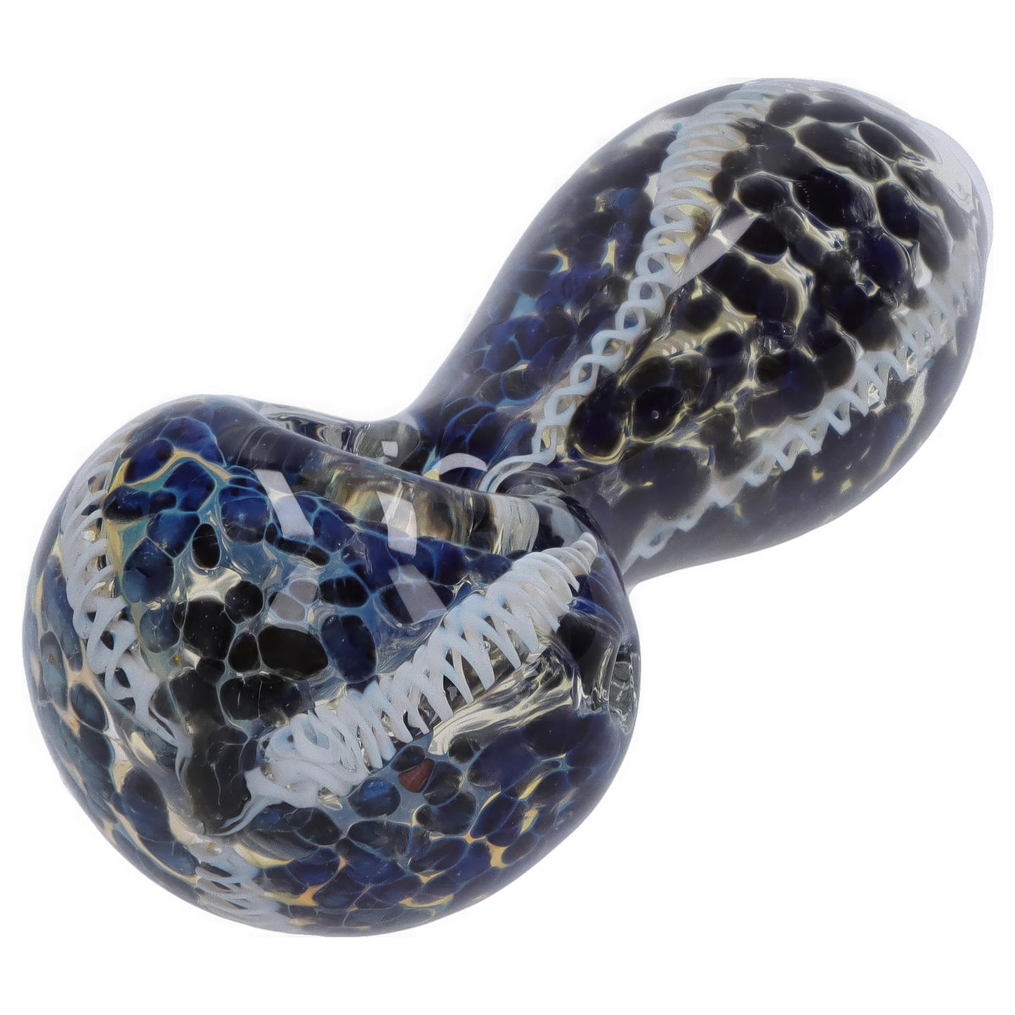 DHC 3-inch Glass Fumed Swirl Hand Pipe