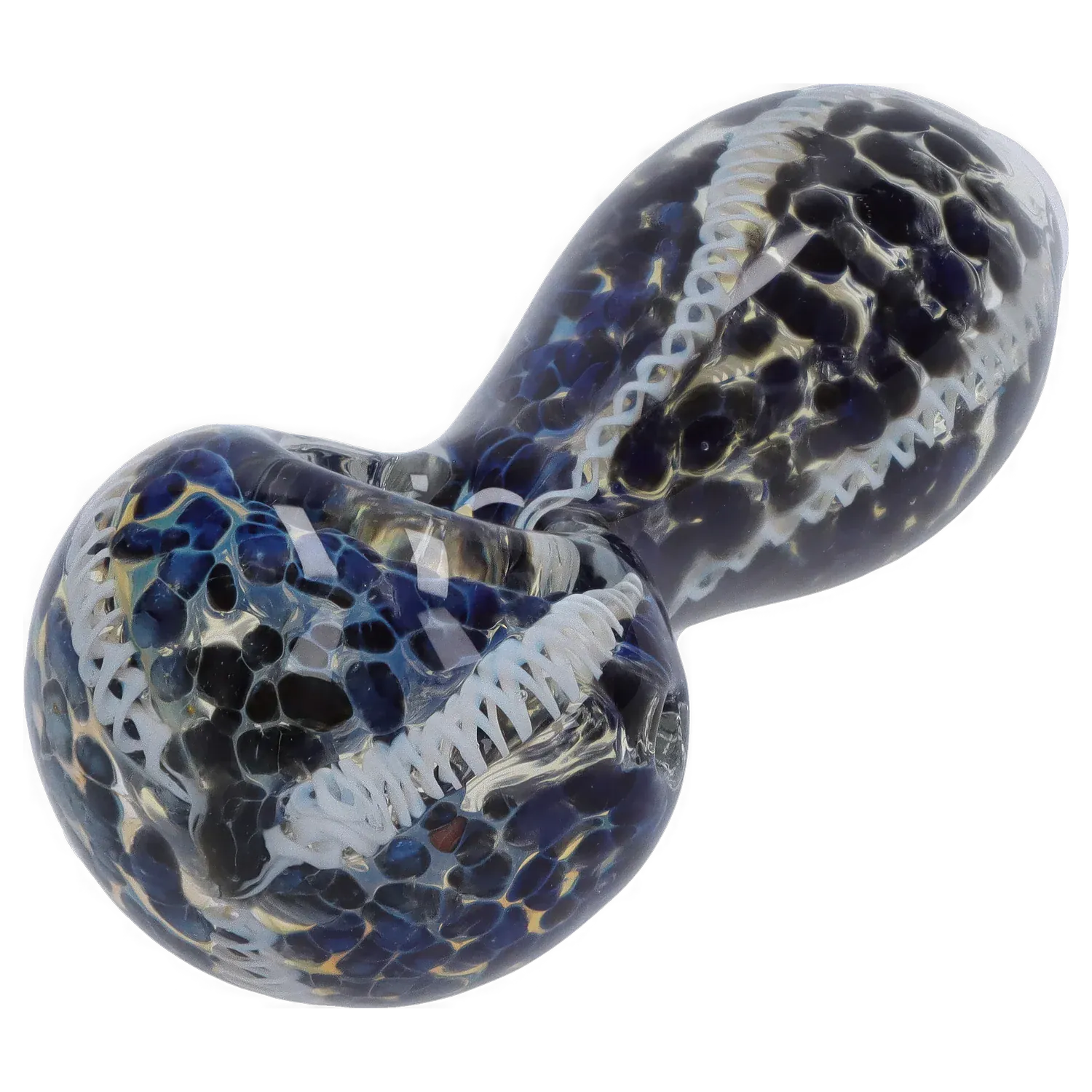 DHC 3-inch Glass Fumed Swirl Hand Pipe