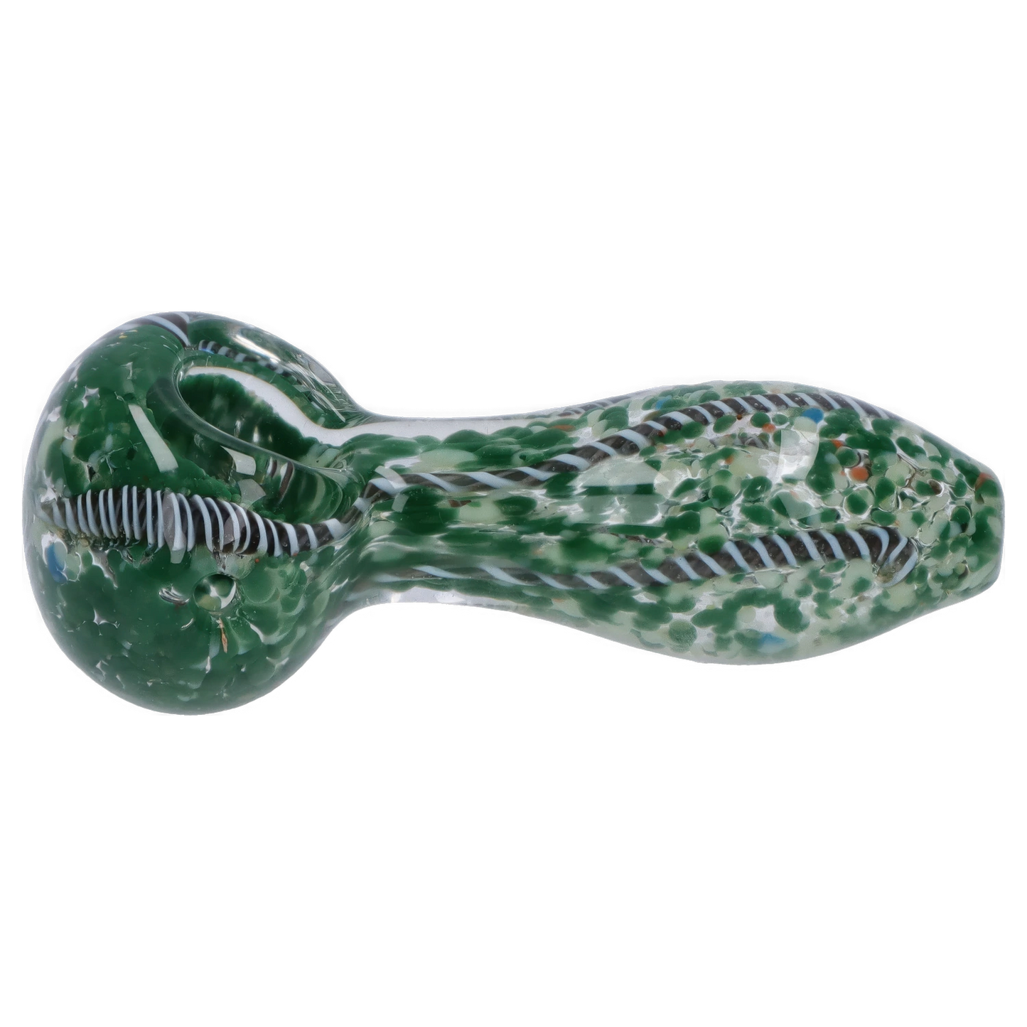 DHC 3-inch Glass Fumed Swirl Hand Pipe