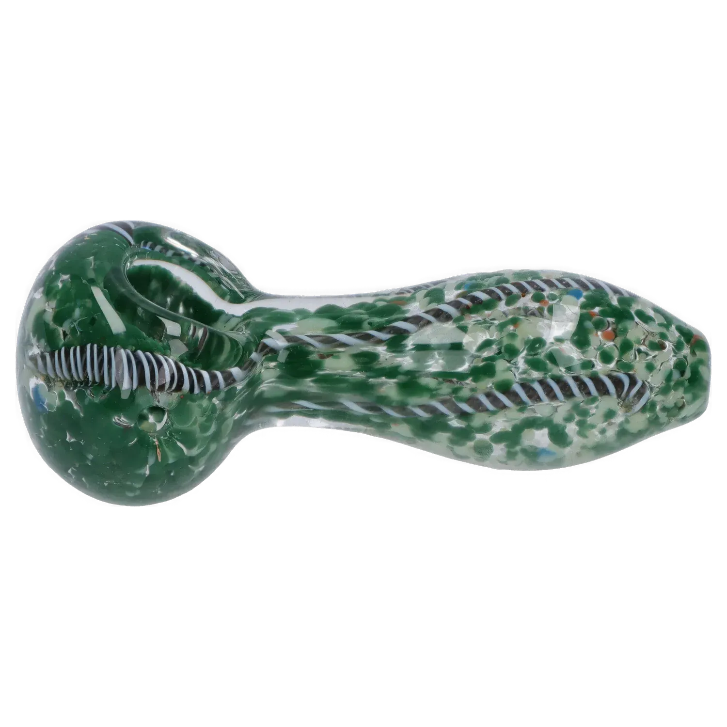 DHC 3-inch Glass Fumed Swirl Hand Pipe