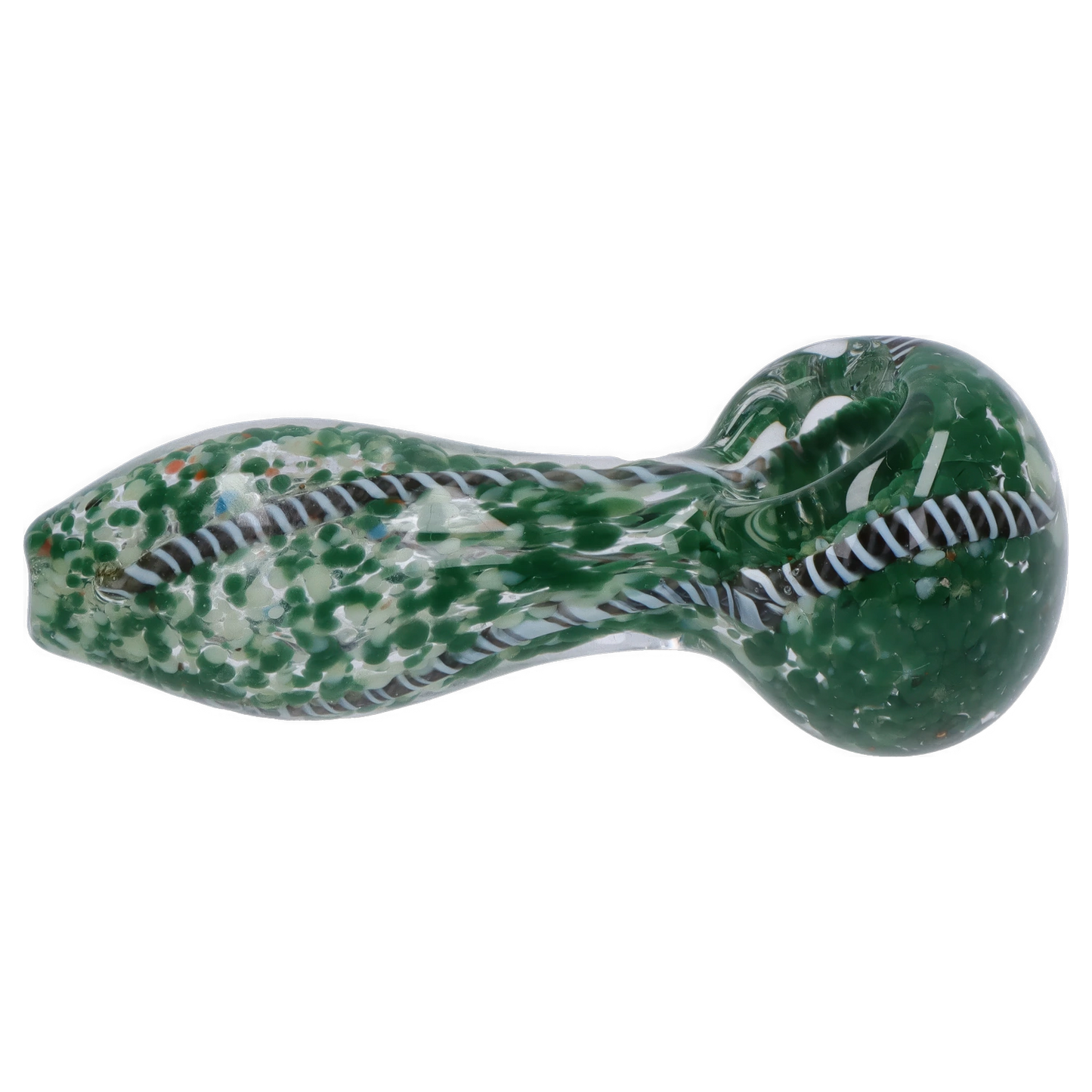 DHC 3-inch Glass Fumed Swirl Hand Pipe