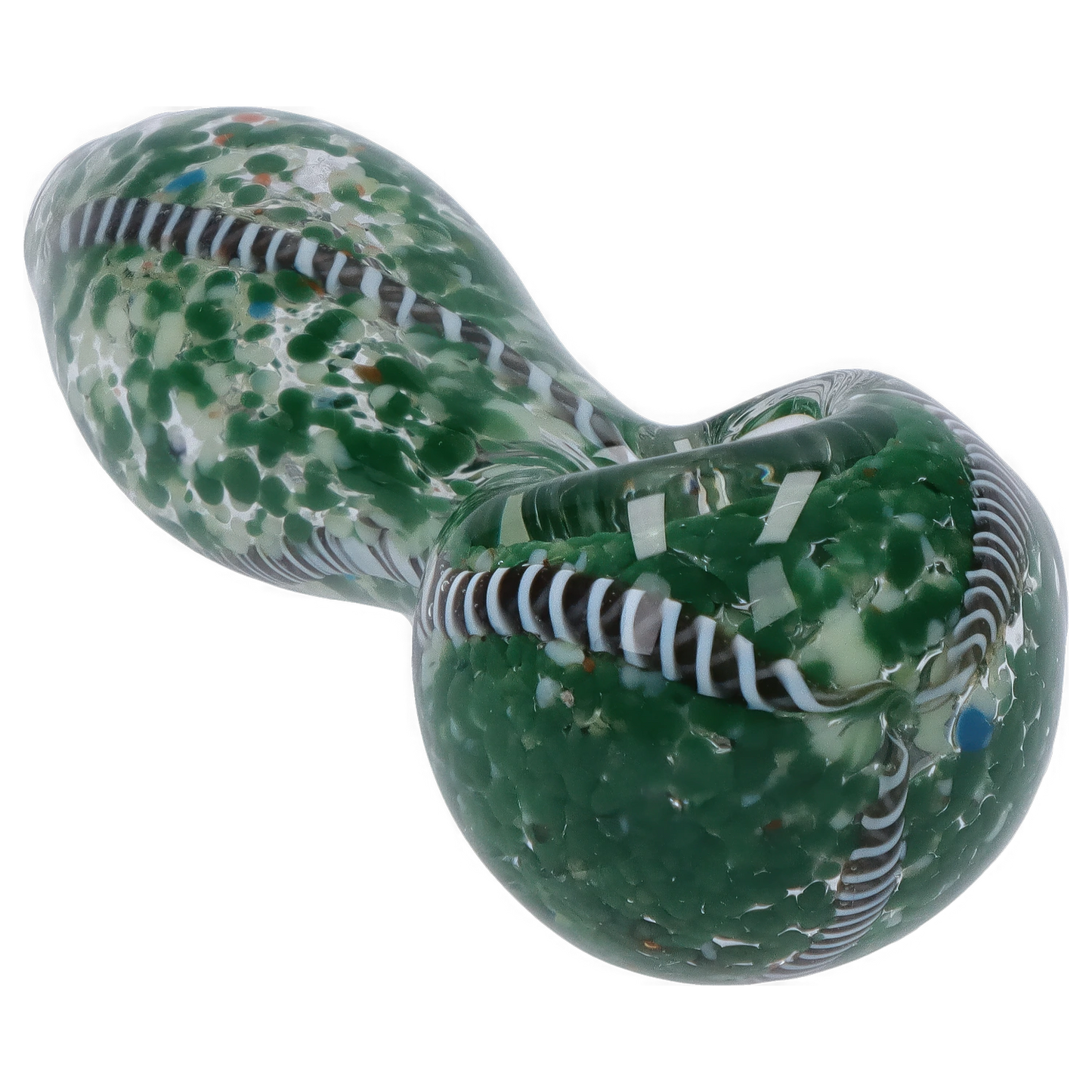 DHC 3-inch Glass Fumed Swirl Hand Pipe