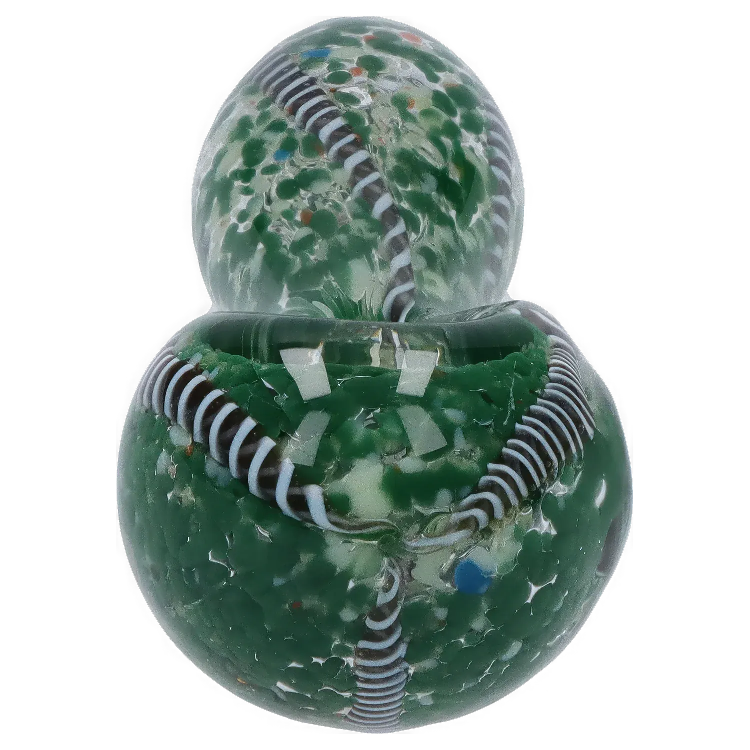 DHC 3-inch Glass Fumed Swirl Hand Pipe