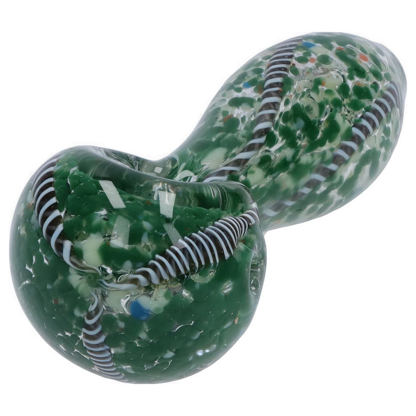 DHC 3-inch Glass Fumed Swirl Hand Pipe
