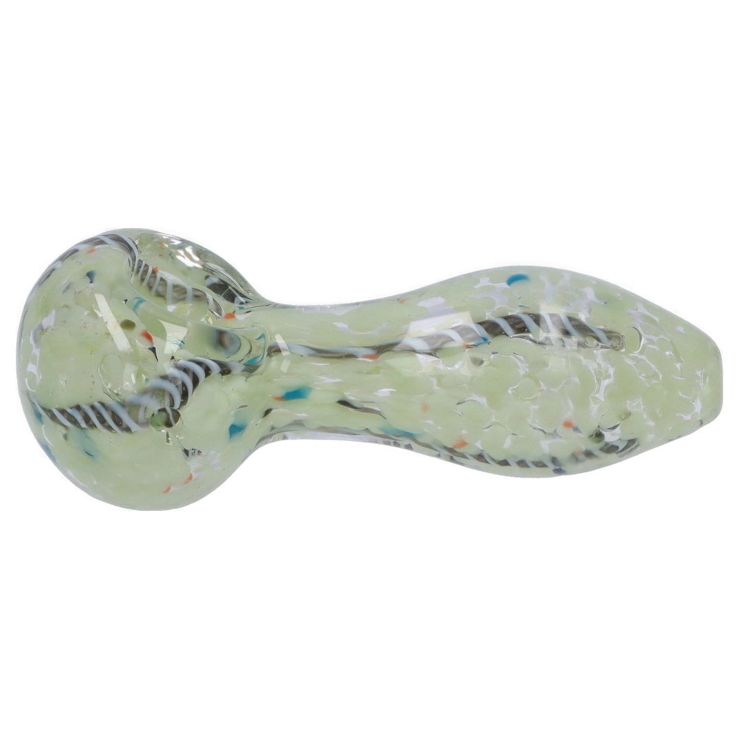 DHC 3-inch Glass Fumed Swirl Hand Pipe
