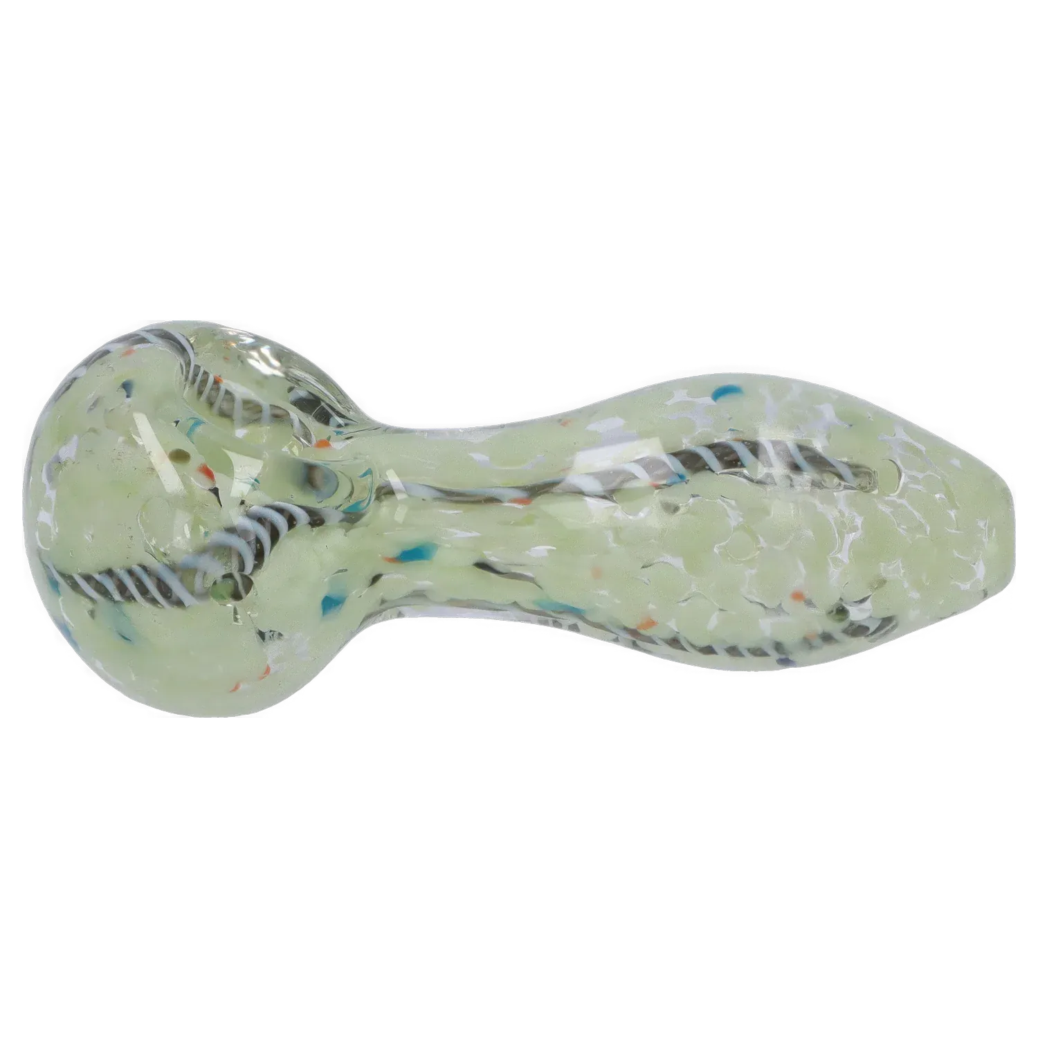 DHC 3-inch Glass Fumed Swirl Hand Pipe