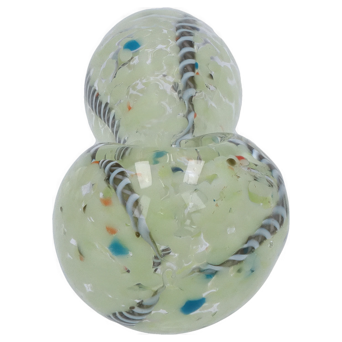 DHC 3-inch Glass Fumed Swirl Hand Pipe