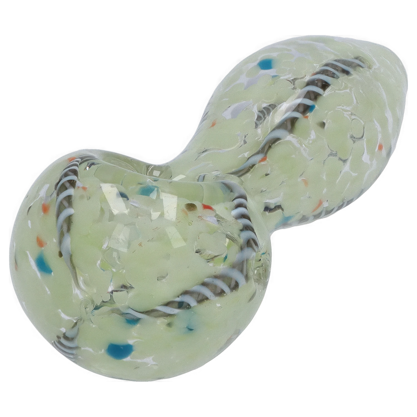 DHC 3-inch Glass Fumed Swirl Hand Pipe
