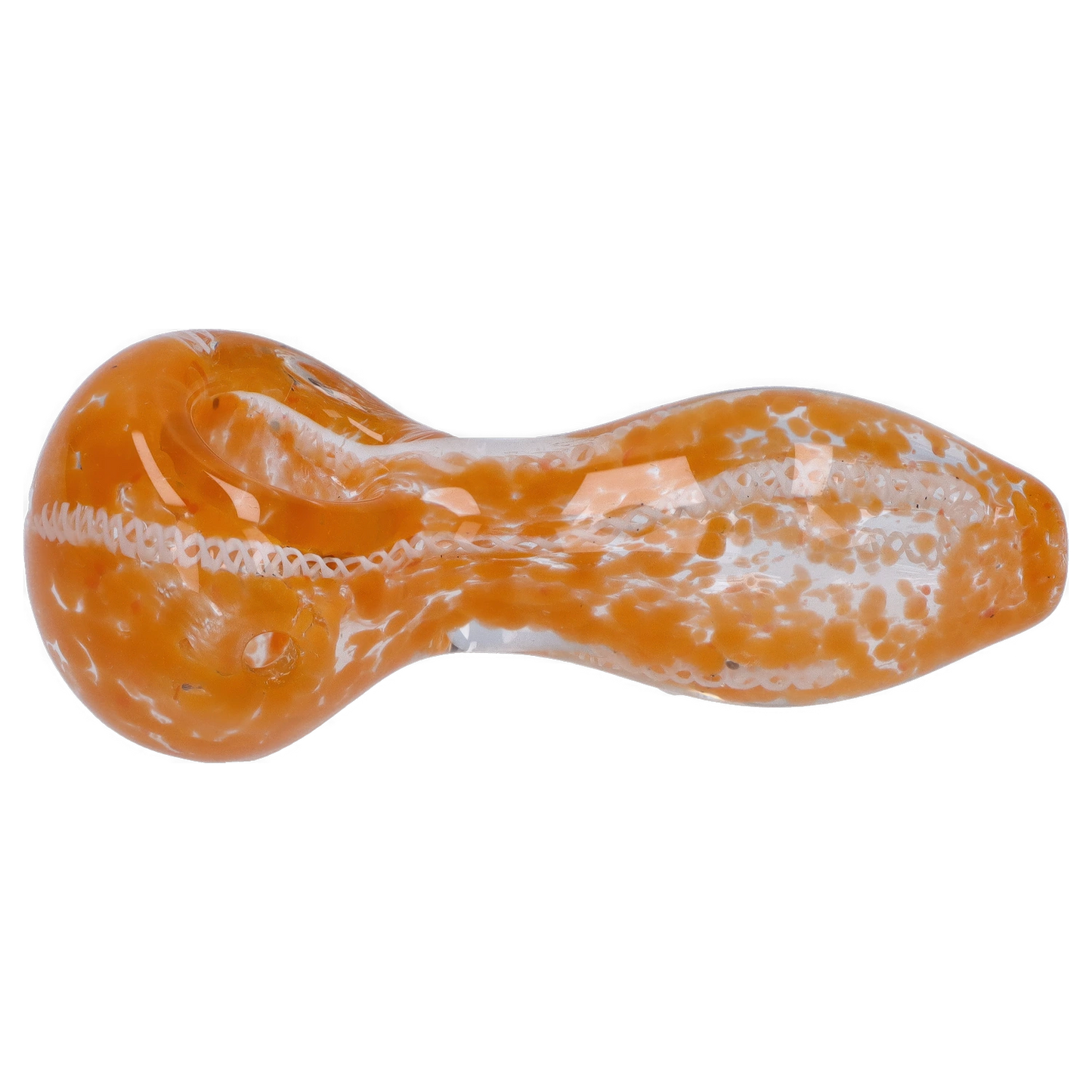 DHC 3-inch Glass Fumed Swirl Hand Pipe