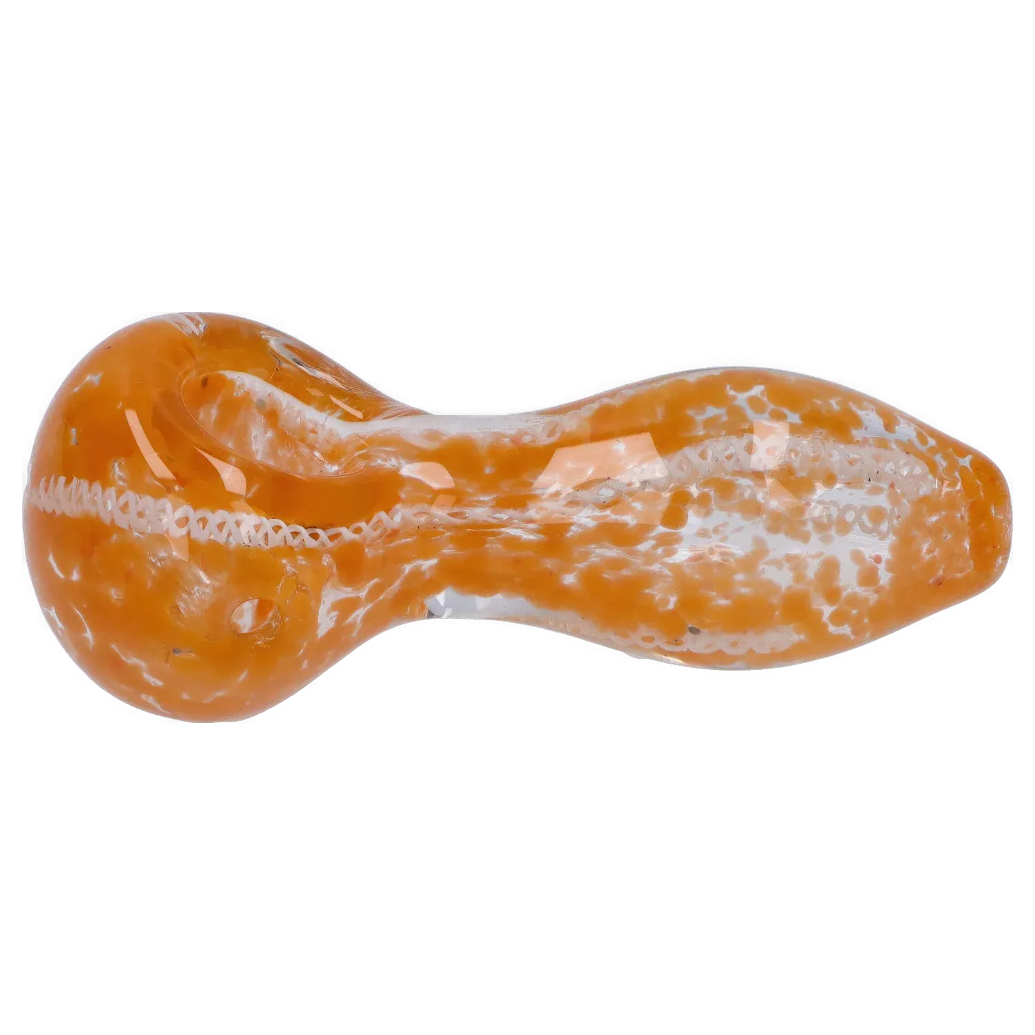 DHC 3-inch Glass Fumed Swirl Hand Pipe