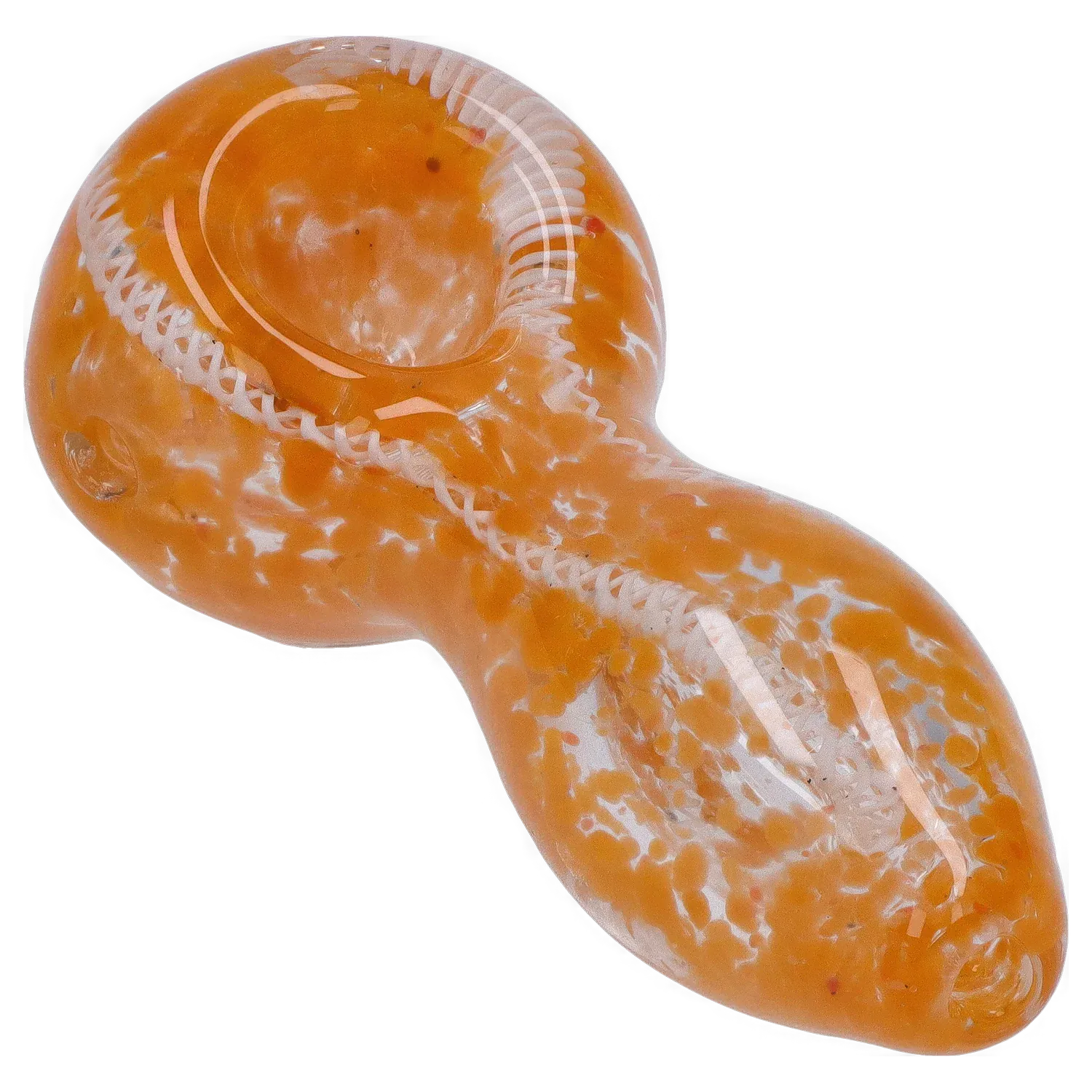 DHC 3-inch Glass Fumed Swirl Hand Pipe