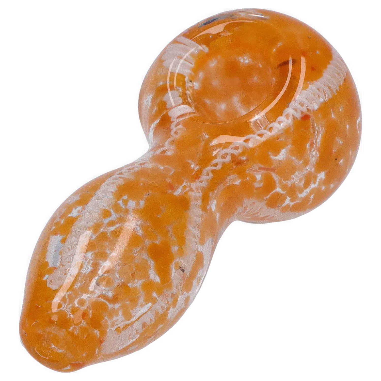 DHC 3-inch Glass Fumed Swirl Hand Pipe