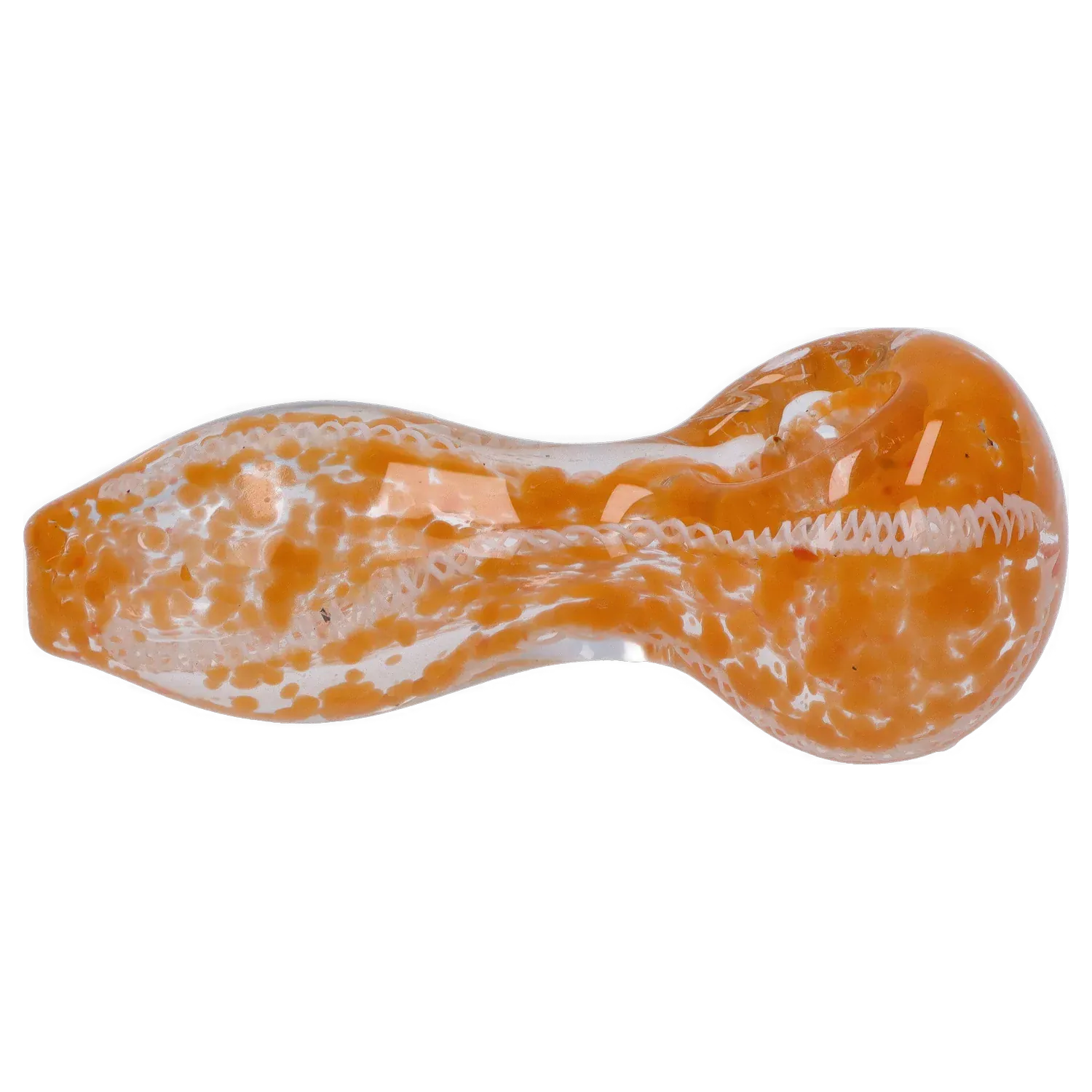 DHC 3-inch Glass Fumed Swirl Hand Pipe