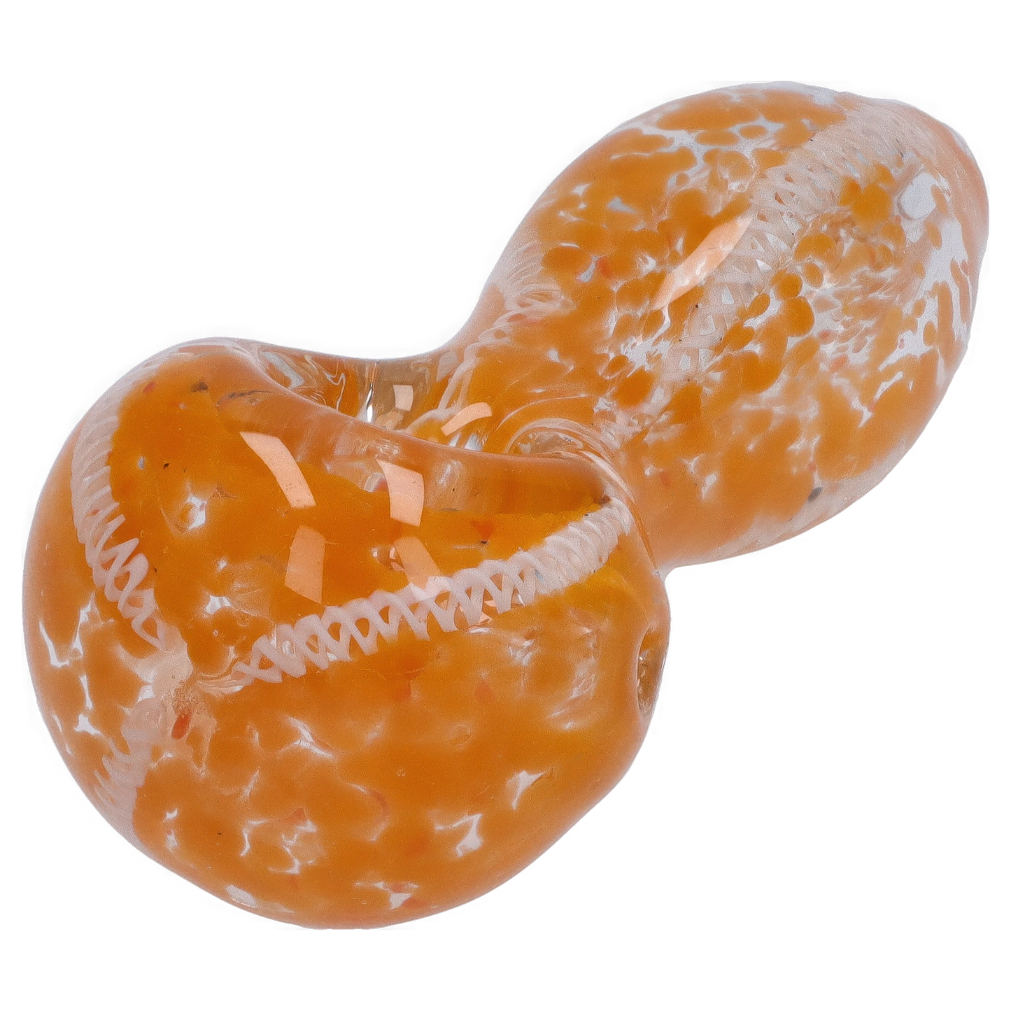 DHC 3-inch Glass Fumed Swirl Hand Pipe