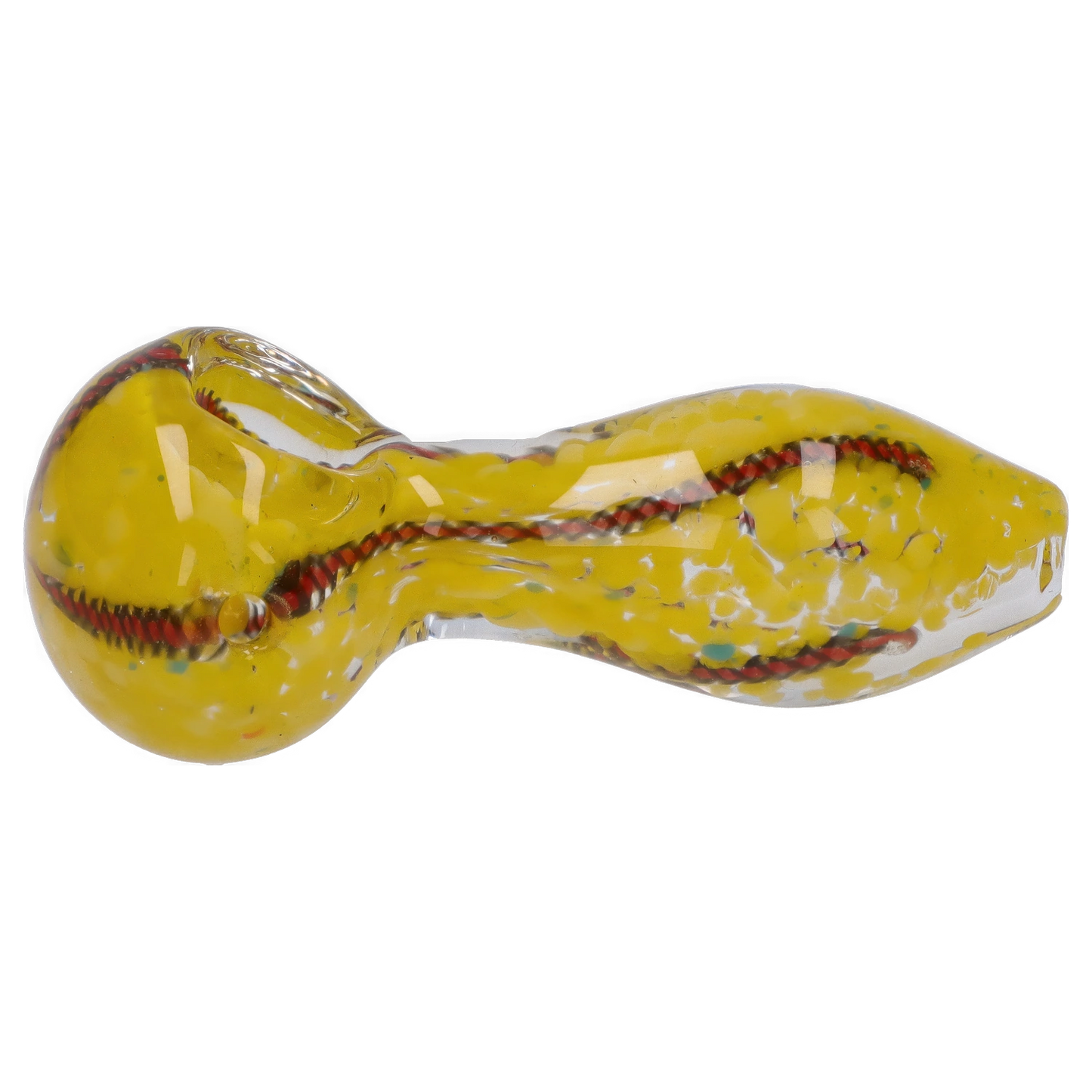 DHC 3-inch Glass Fumed Swirl Hand Pipe
