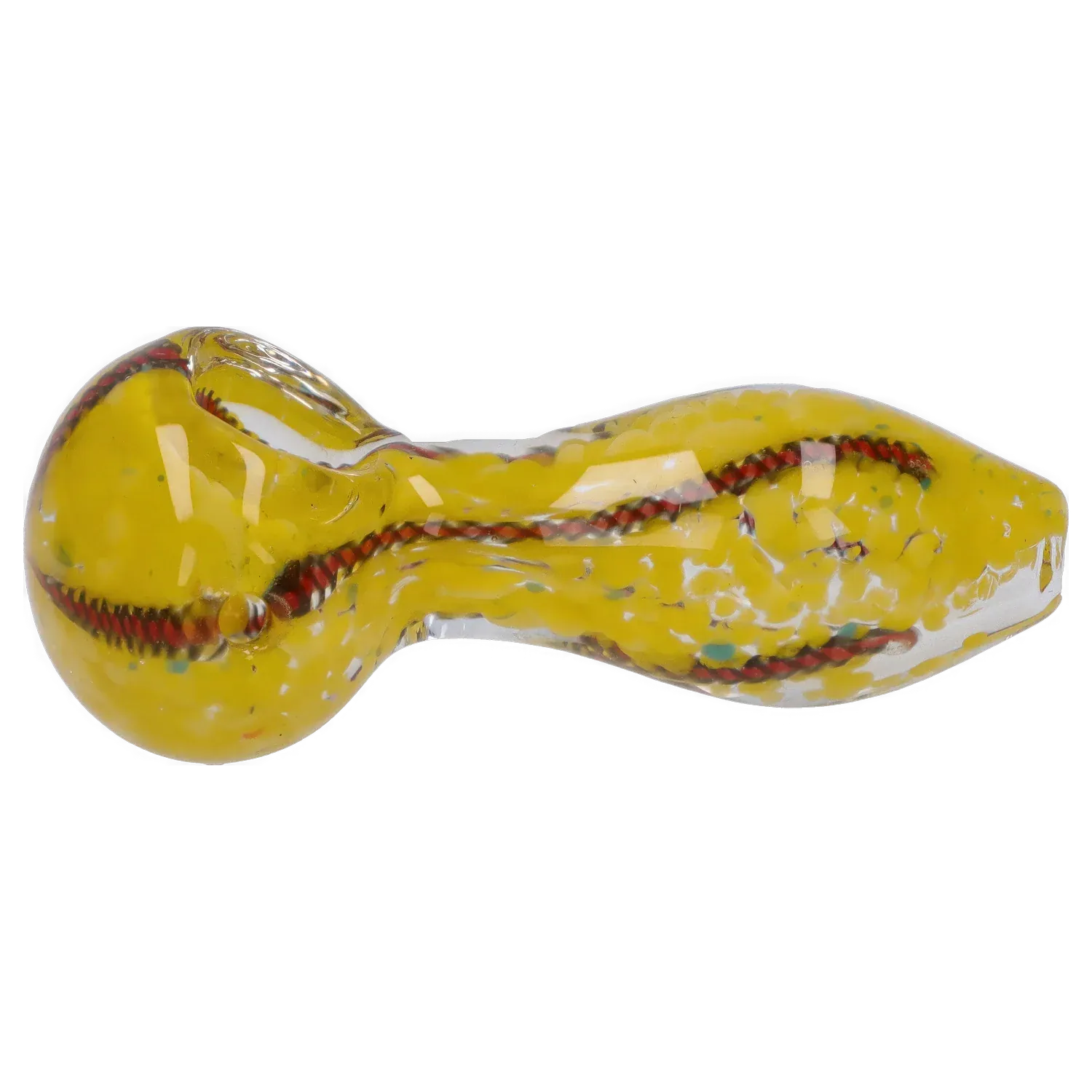 DHC 3-inch Glass Fumed Swirl Hand Pipe