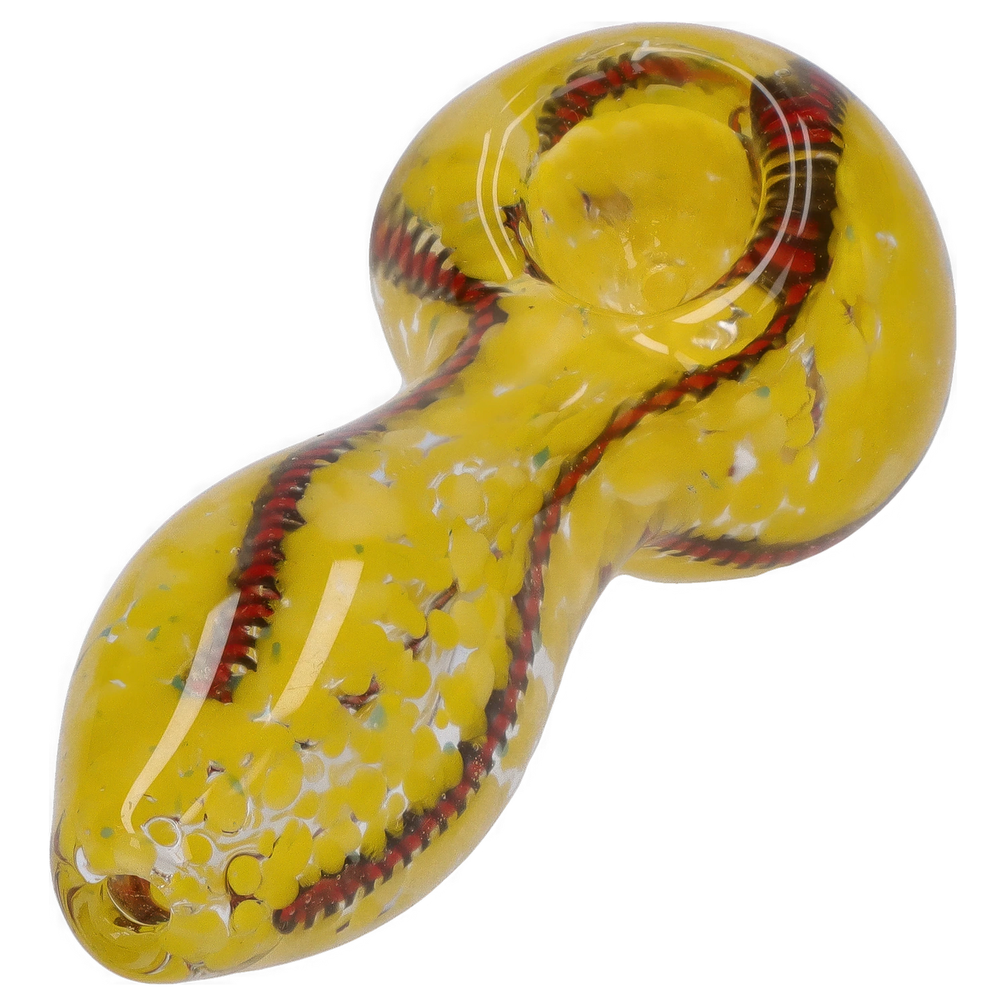 DHC 3-inch Glass Fumed Swirl Hand Pipe