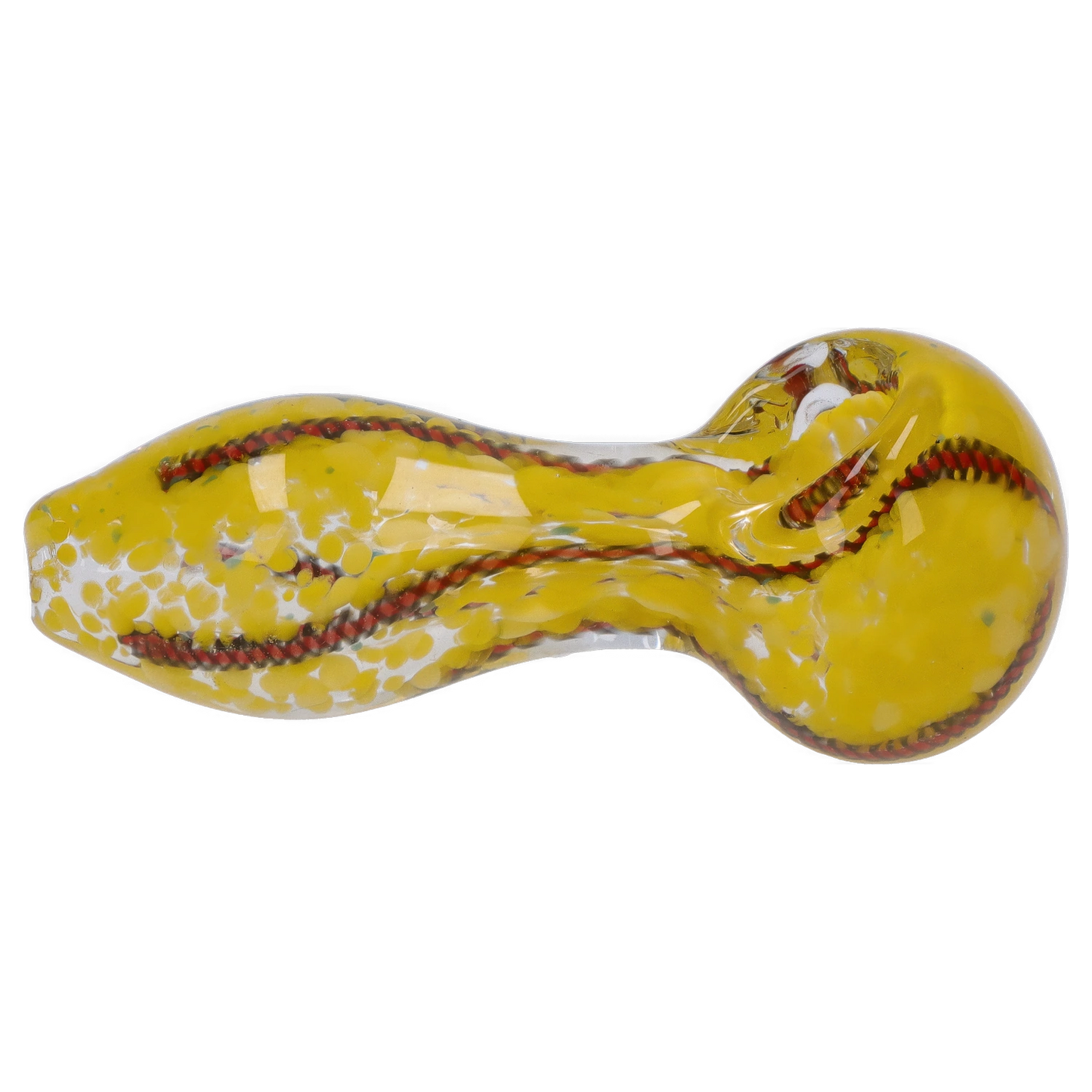 DHC 3-inch Glass Fumed Swirl Hand Pipe