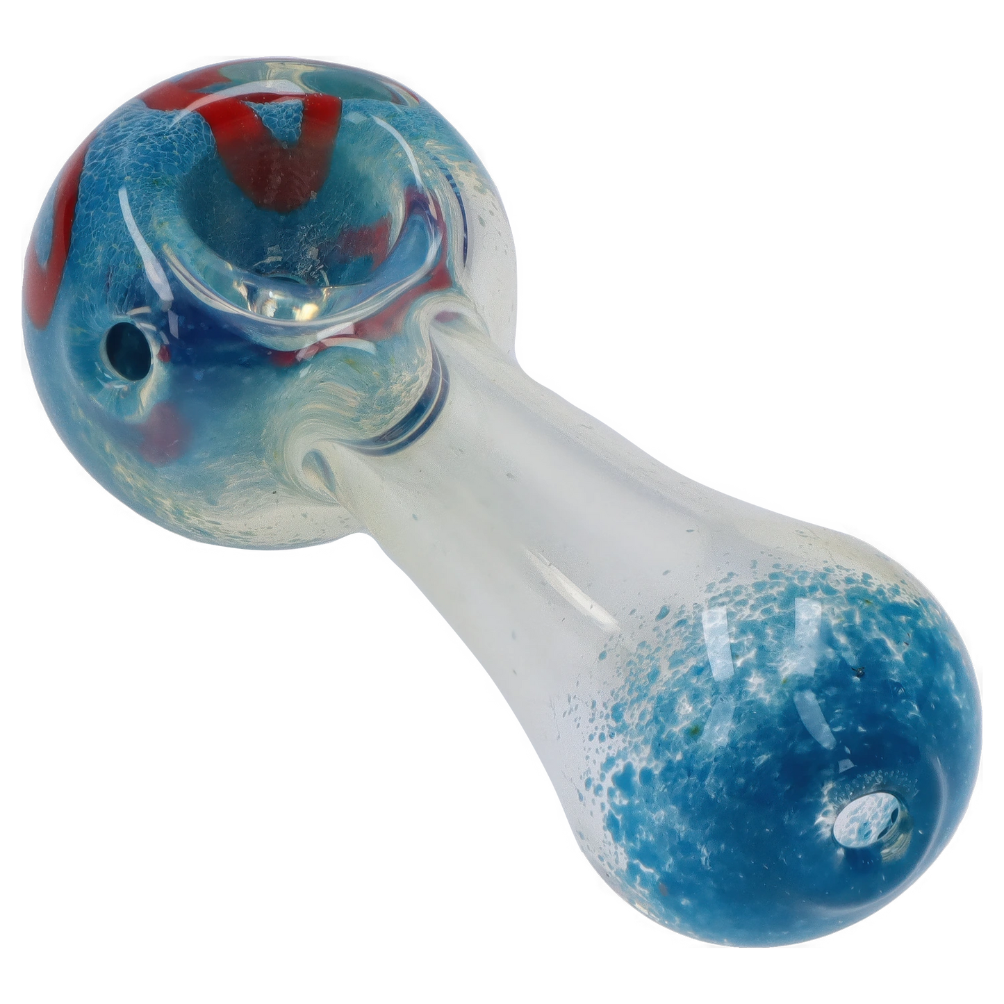 DHC 3-inch Glass Multi-Colour Dots Hand Pipe