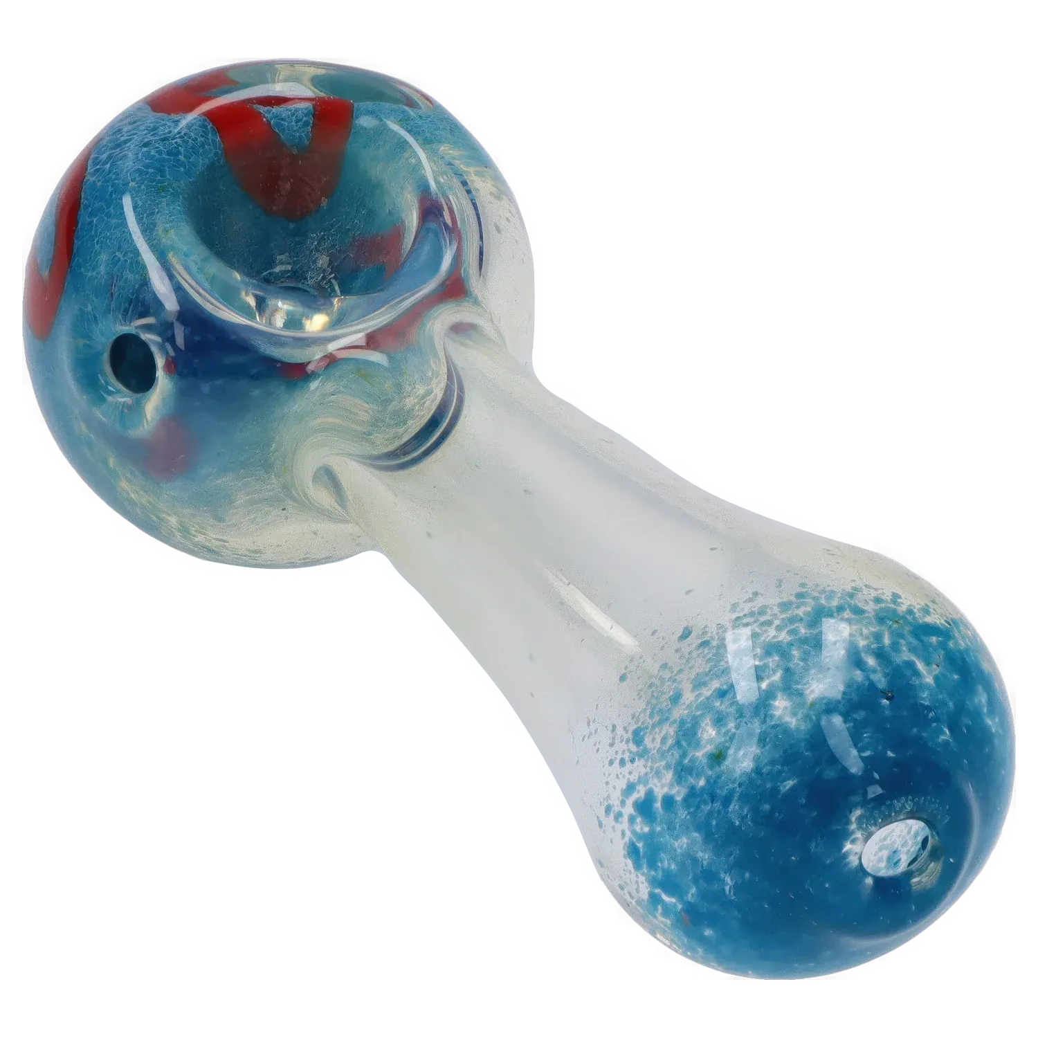 DHC 3-inch Glass Multi-Colour Dots Hand Pipe