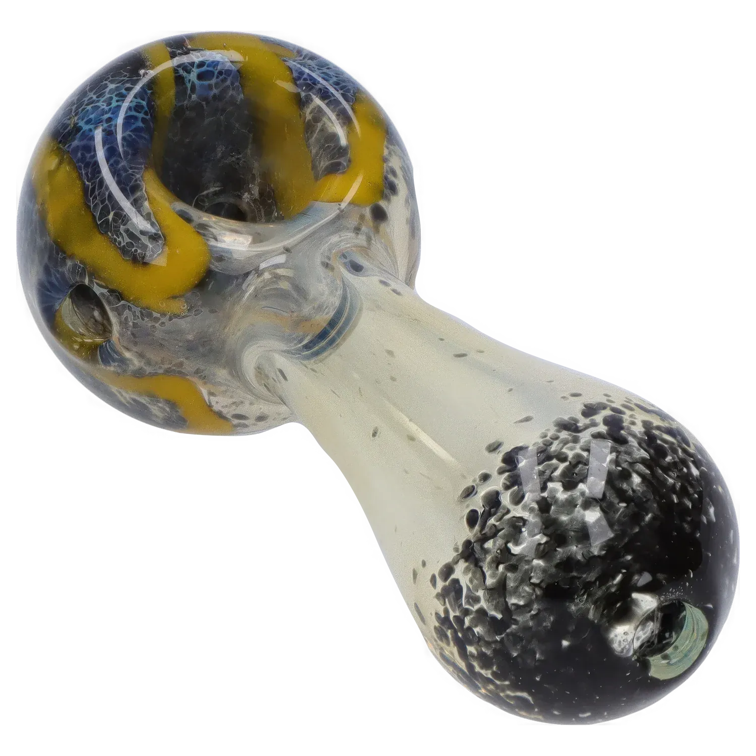 DHC 3-inch Glass Multi-Colour Dots Hand Pipe