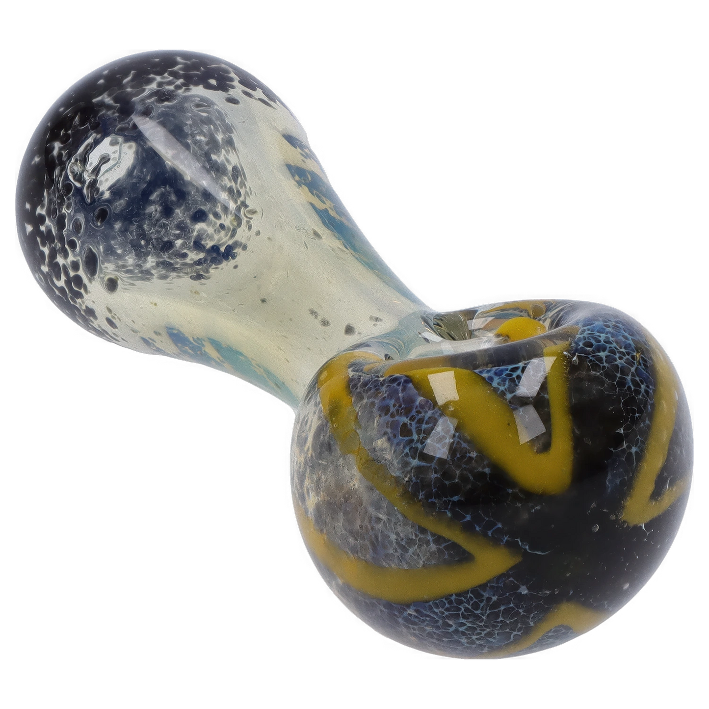 DHC 3-inch Glass Multi-Colour Dots Hand Pipe