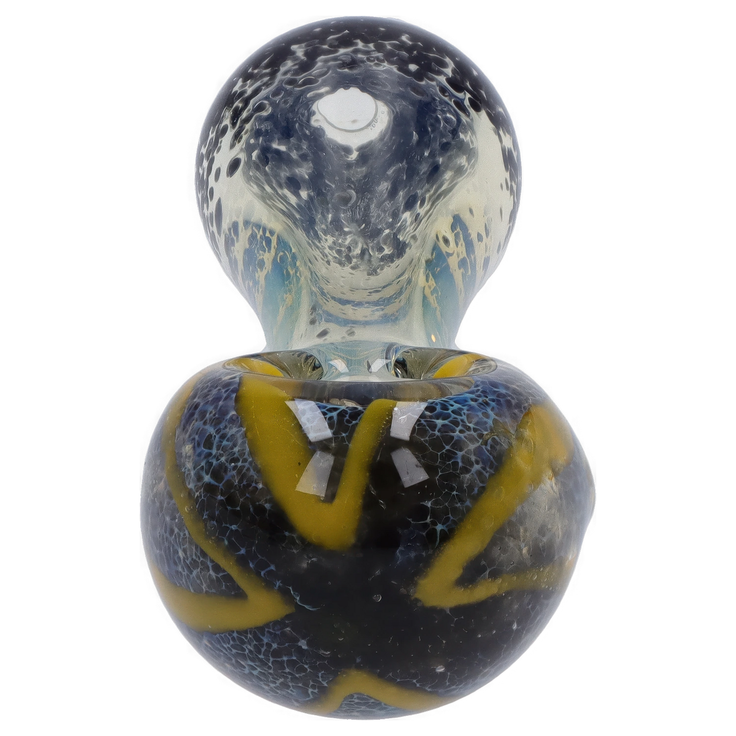DHC 3-inch Glass Multi-Colour Dots Hand Pipe