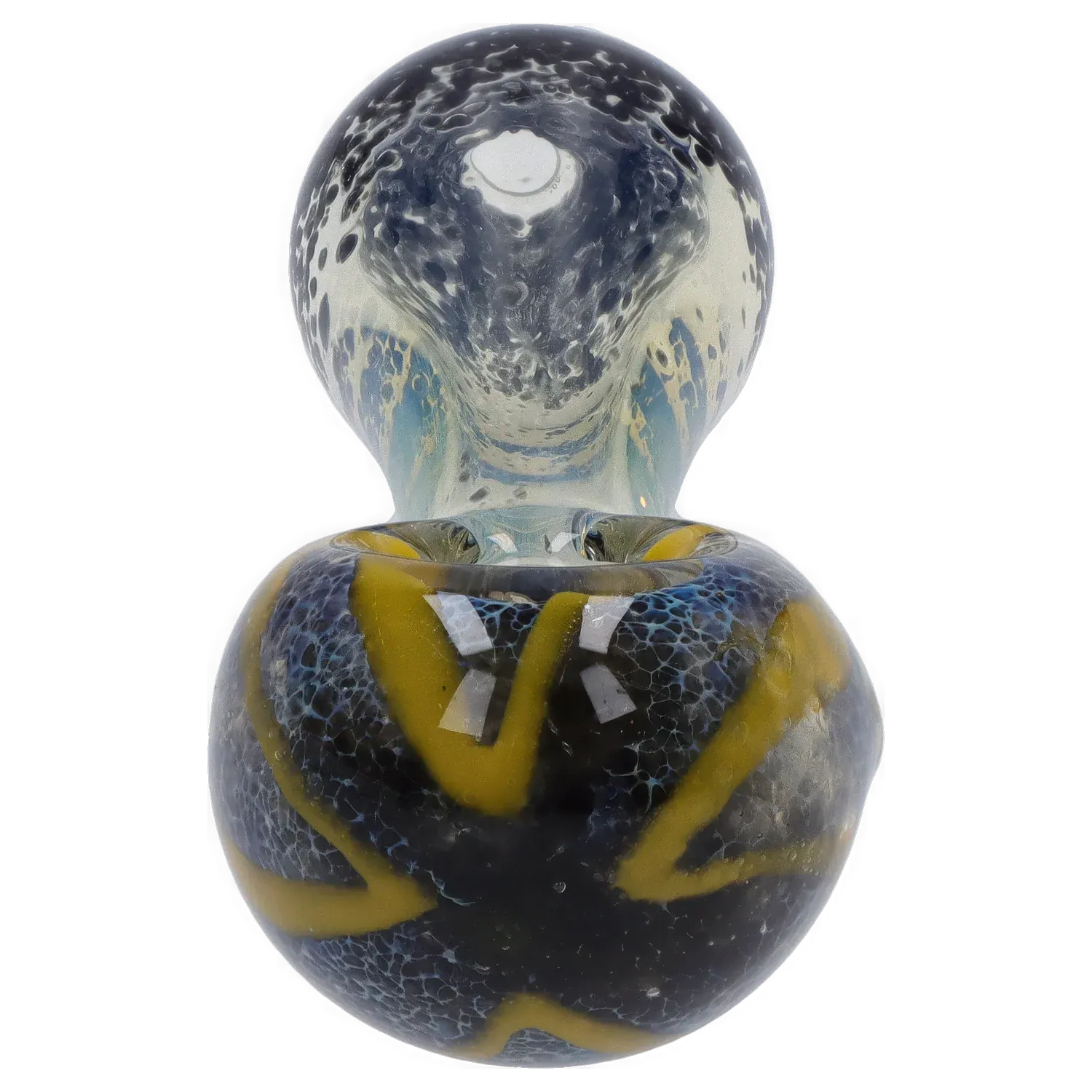 DHC 3-inch Glass Multi-Colour Dots Hand Pipe